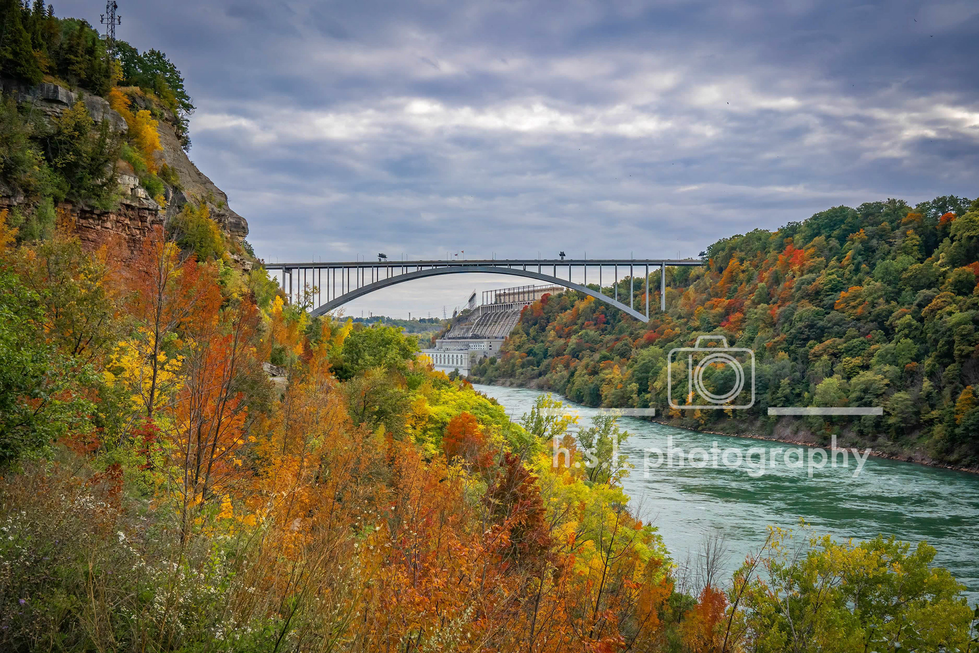Queenston-Lewiston Bridge, Lewiston