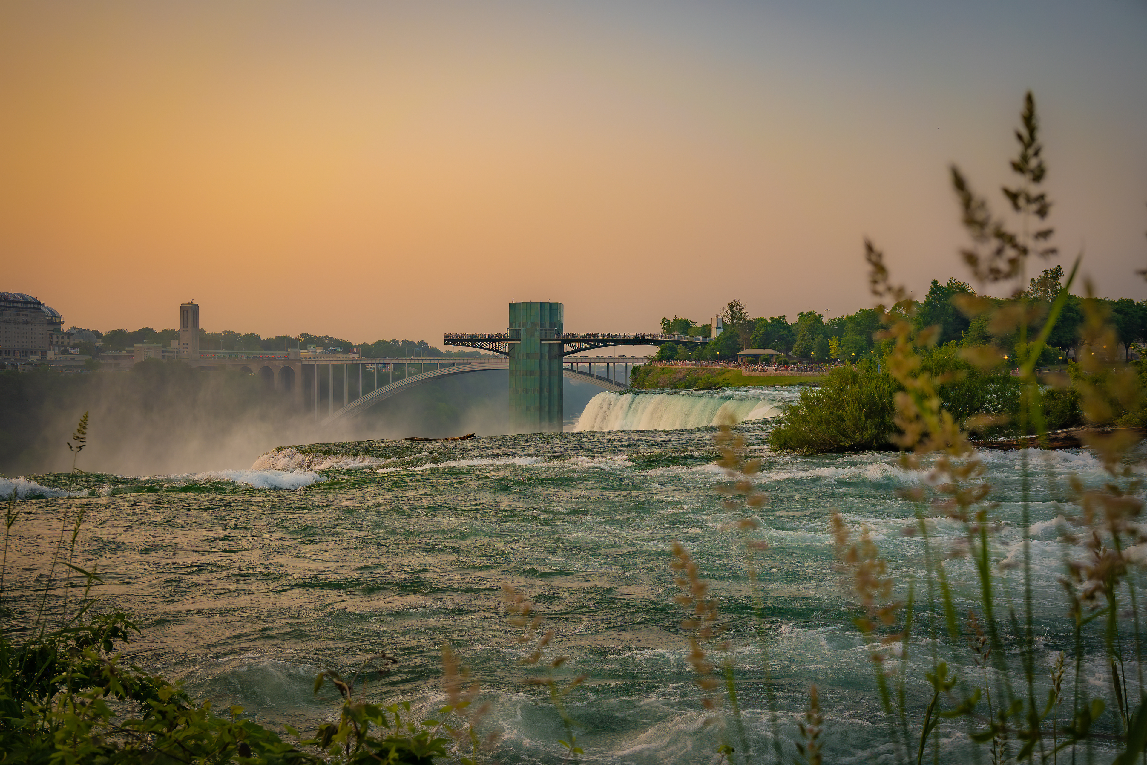American Falls Sunset- Niagara Falls