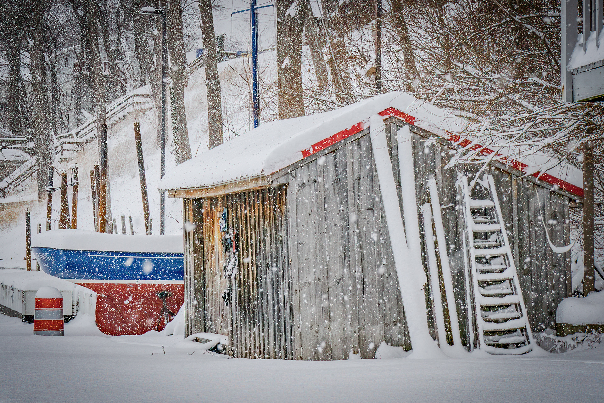 Youngstown Docks- Winter 2
