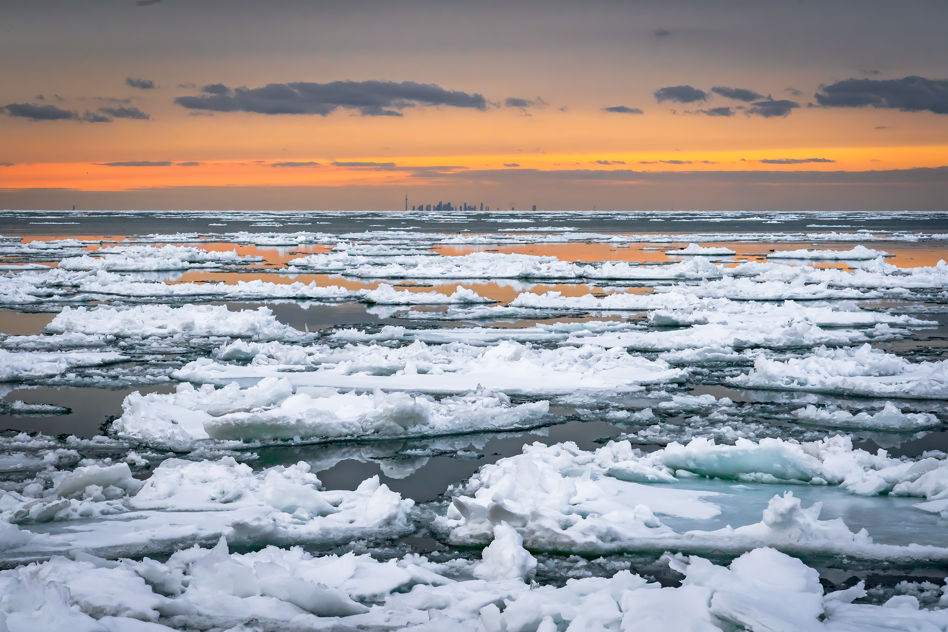 Lake Ontario Winter View- Youngstown