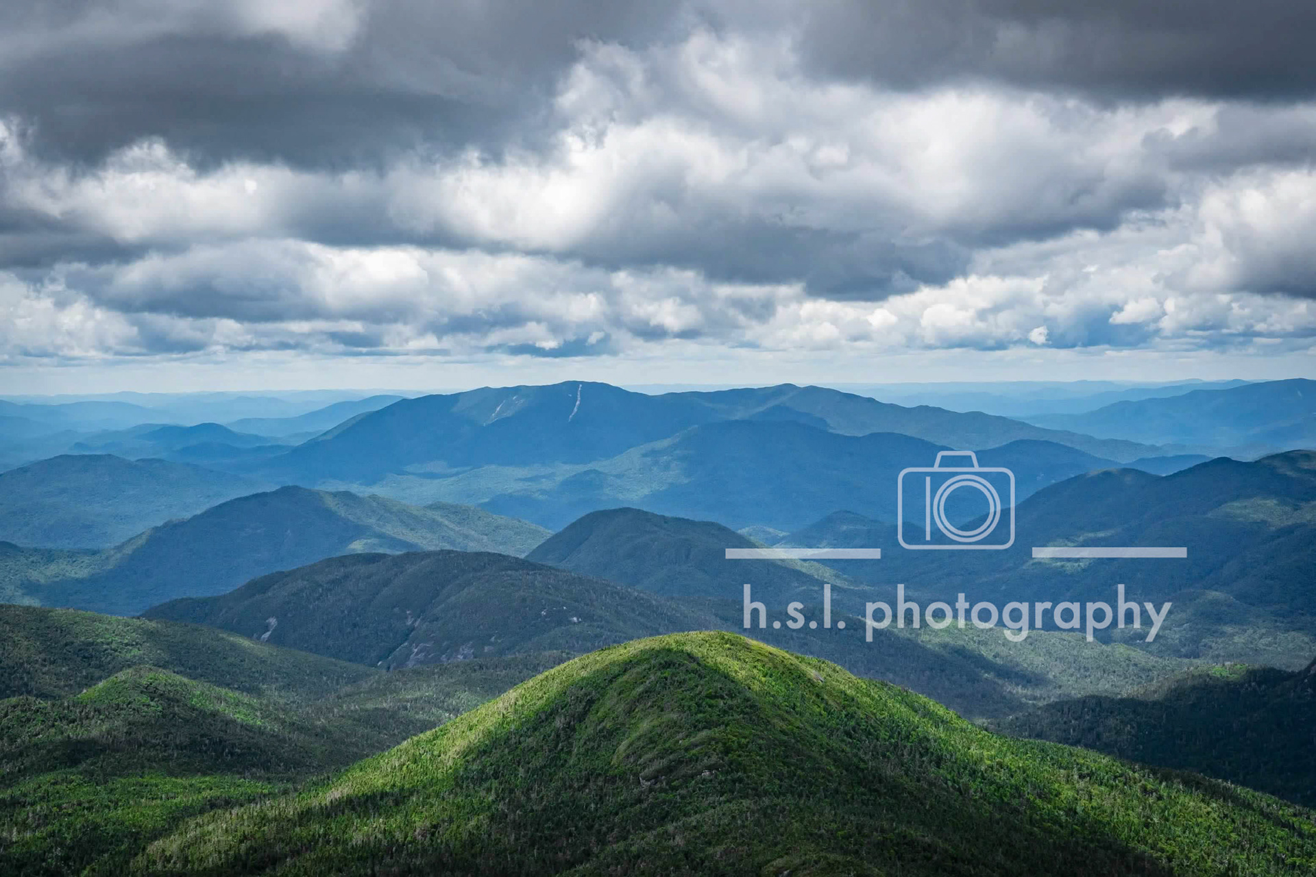 View from Mt. Marcy Summit