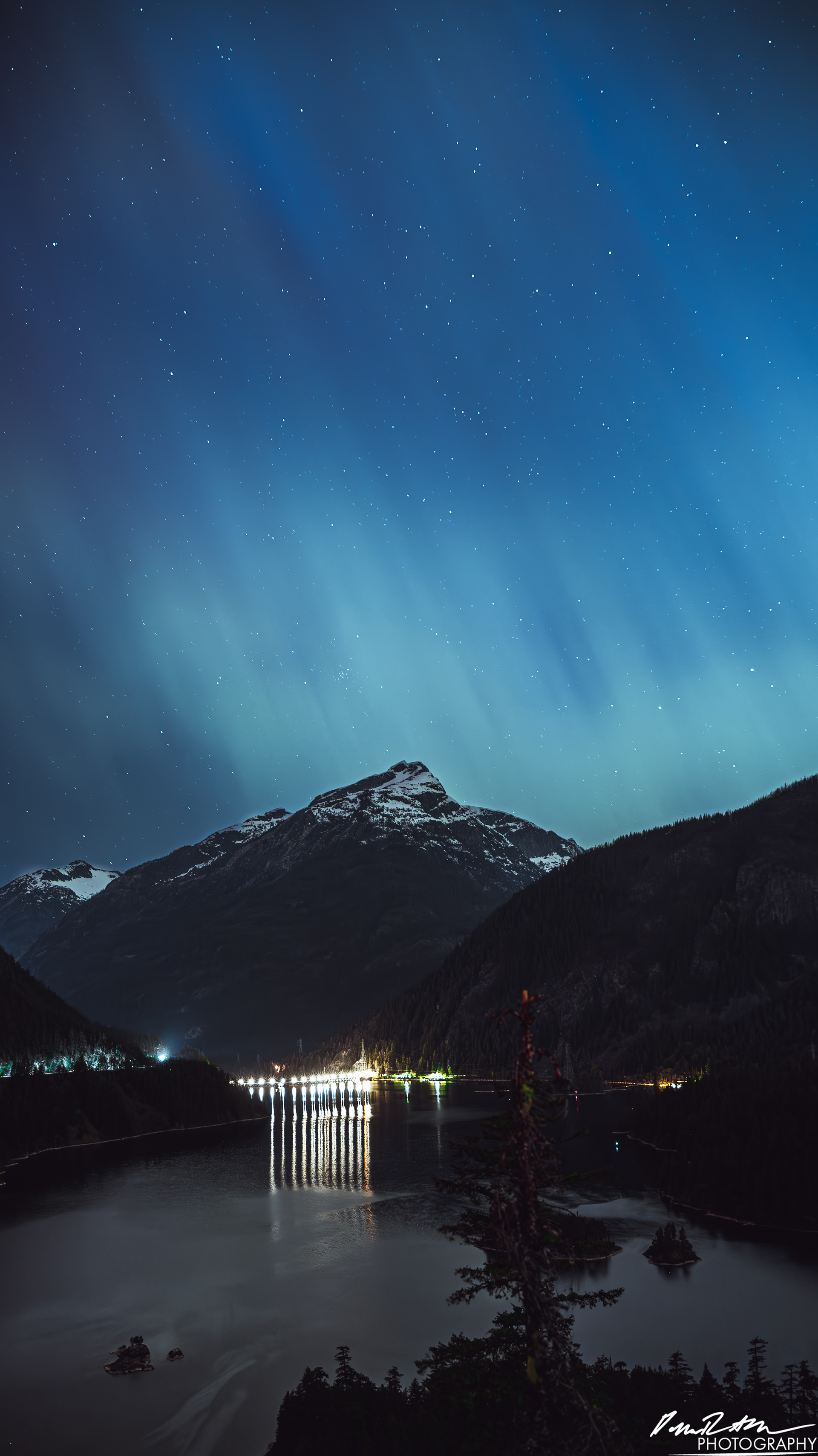 Aurora Borealis - Diablo Lake WA