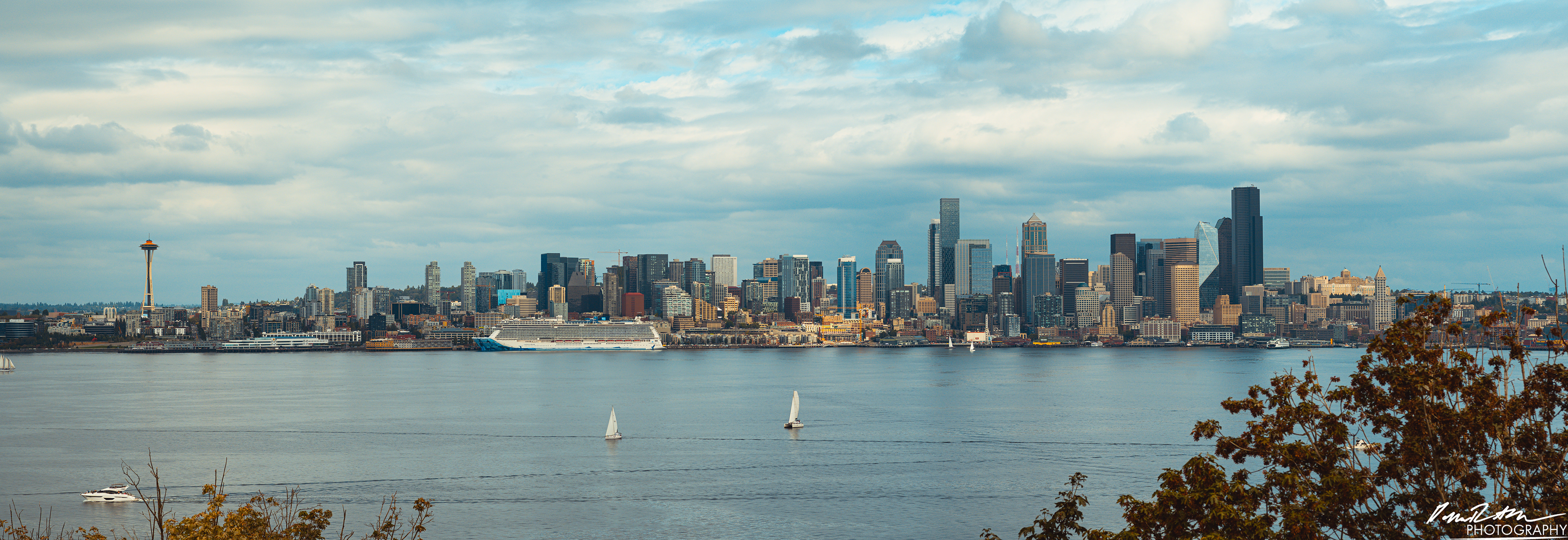 Cloudy Day - Seattle WA