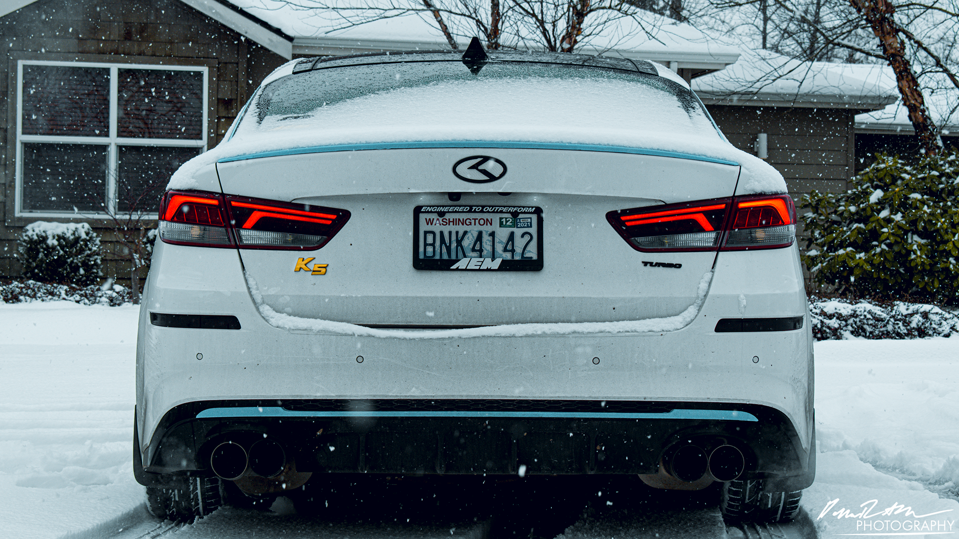 Frozen Water, Puyallup WA