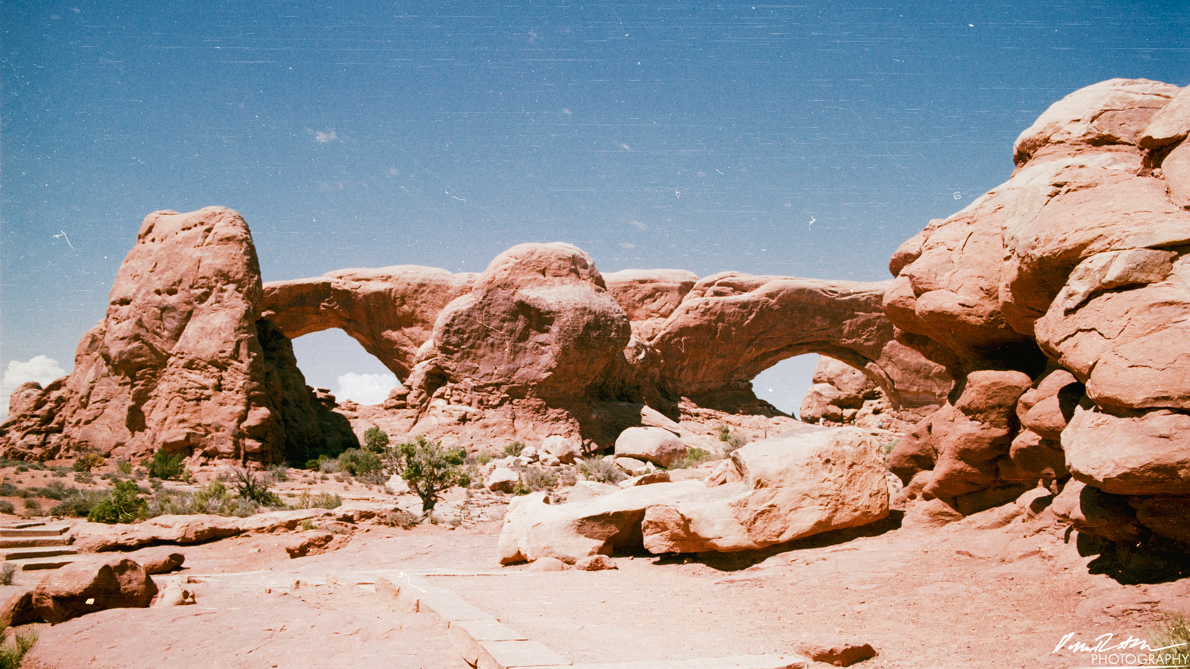 Arches on 35mm - Arches National Park