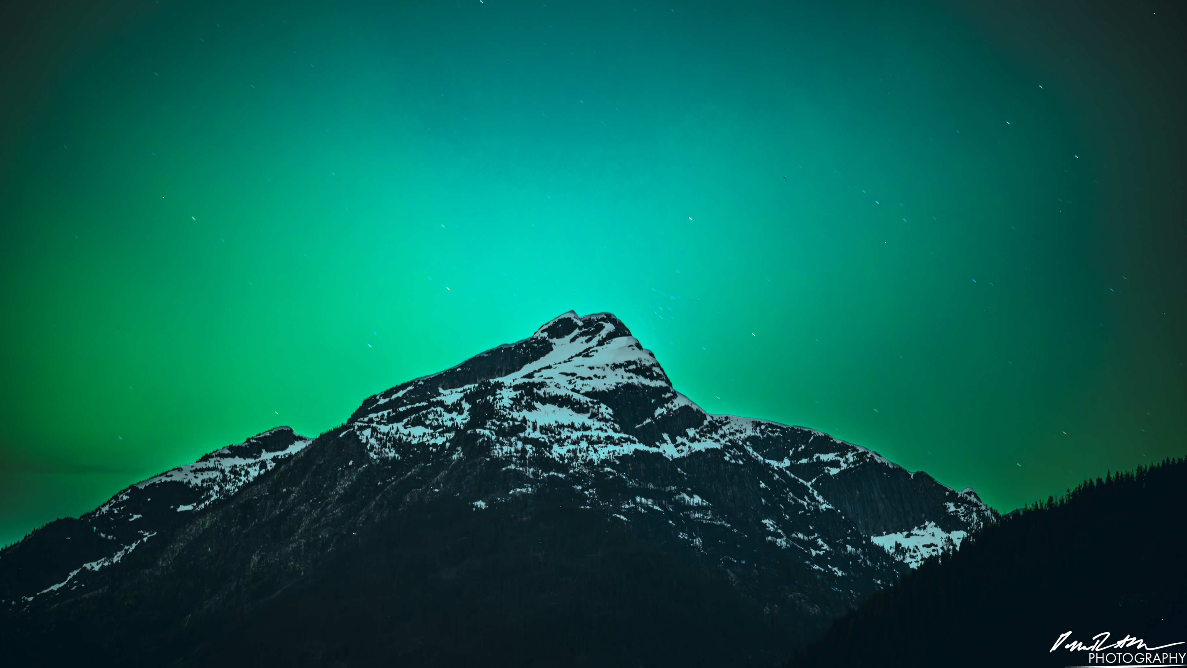 Aurora Borealis - Diablo Lake WA