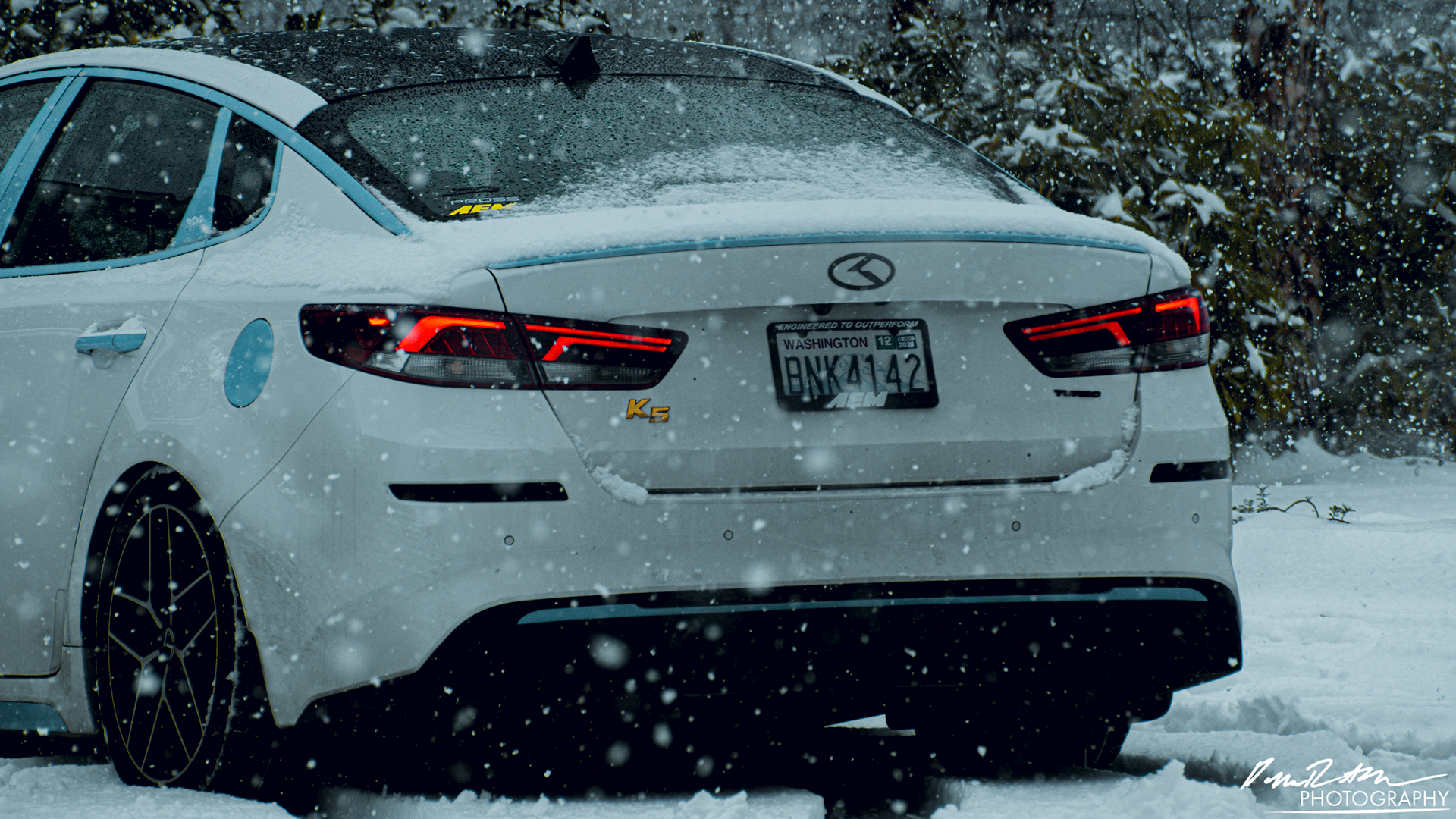 Frozen Water, Puyallup WA