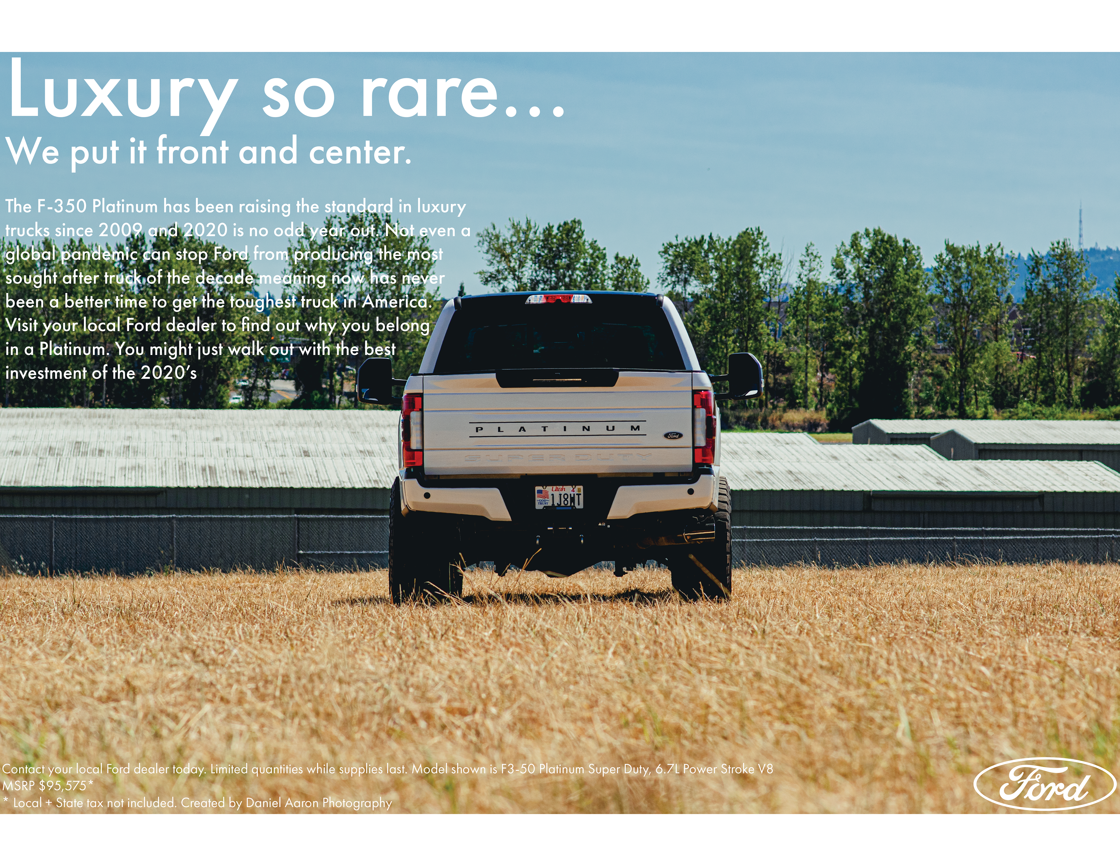 MOCK AD - Platinum Luxury