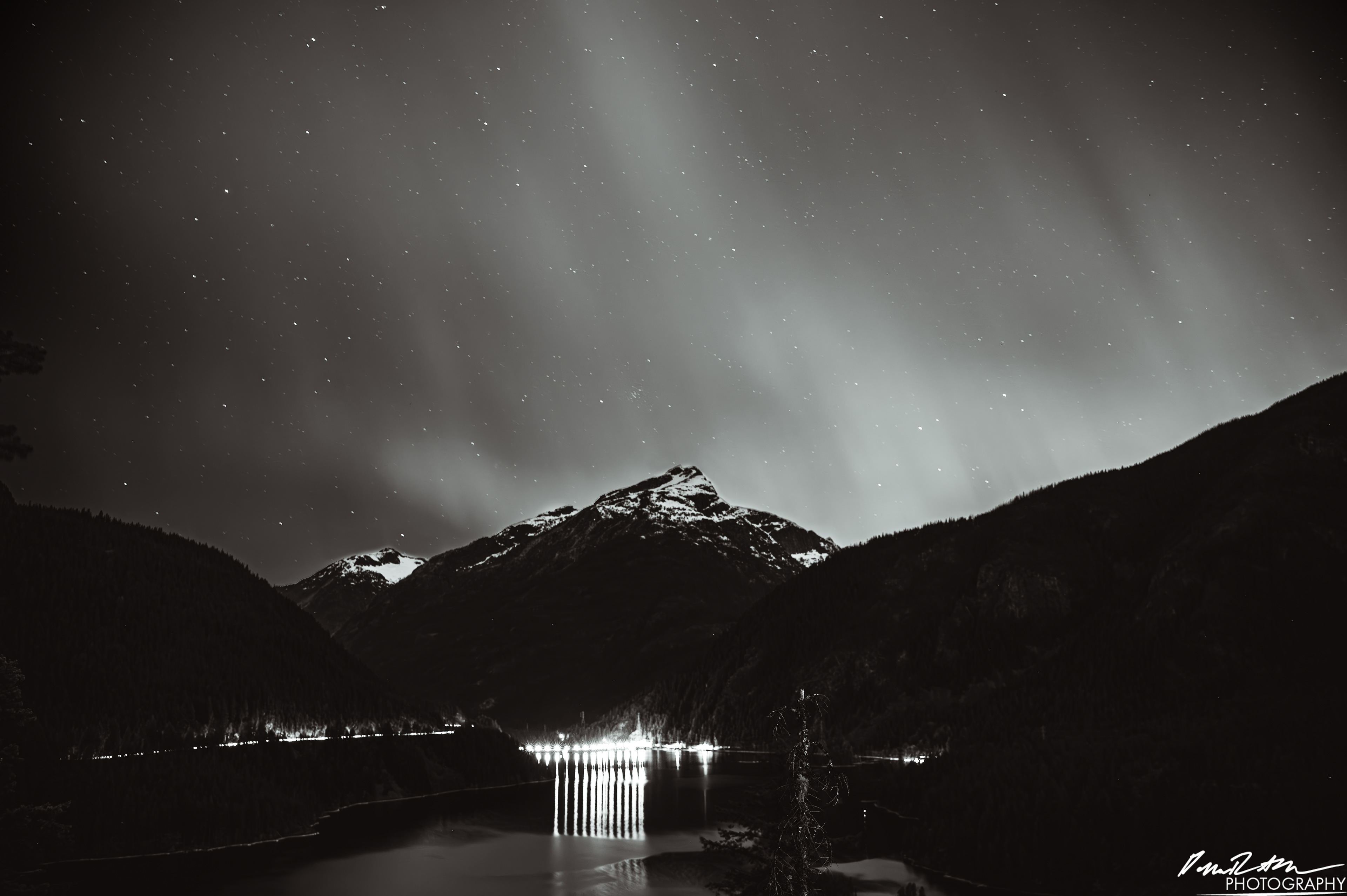 Aurora Borealis - Diablo Lake WA