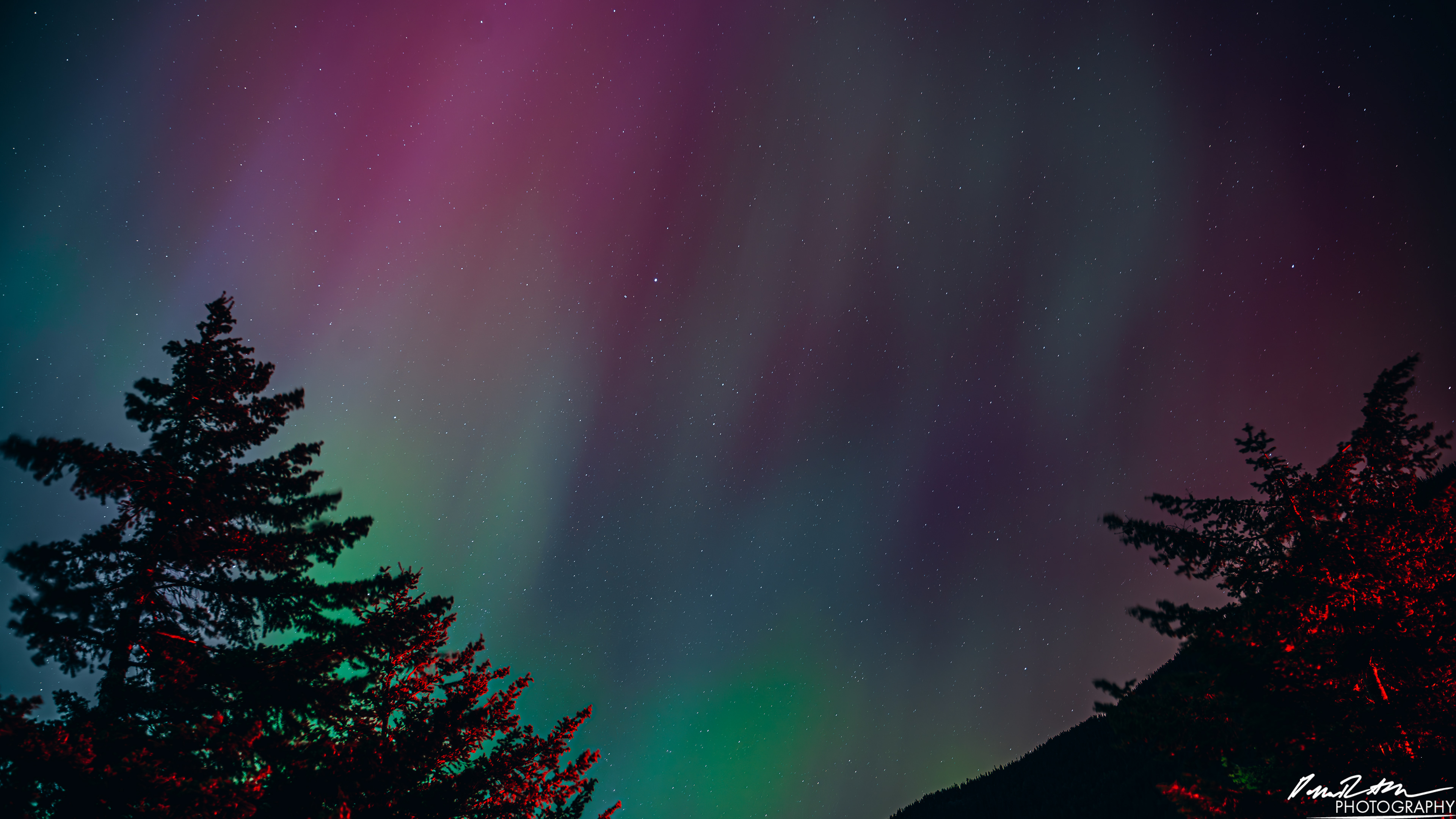 Aurora Borealis - Diablo Lake WA