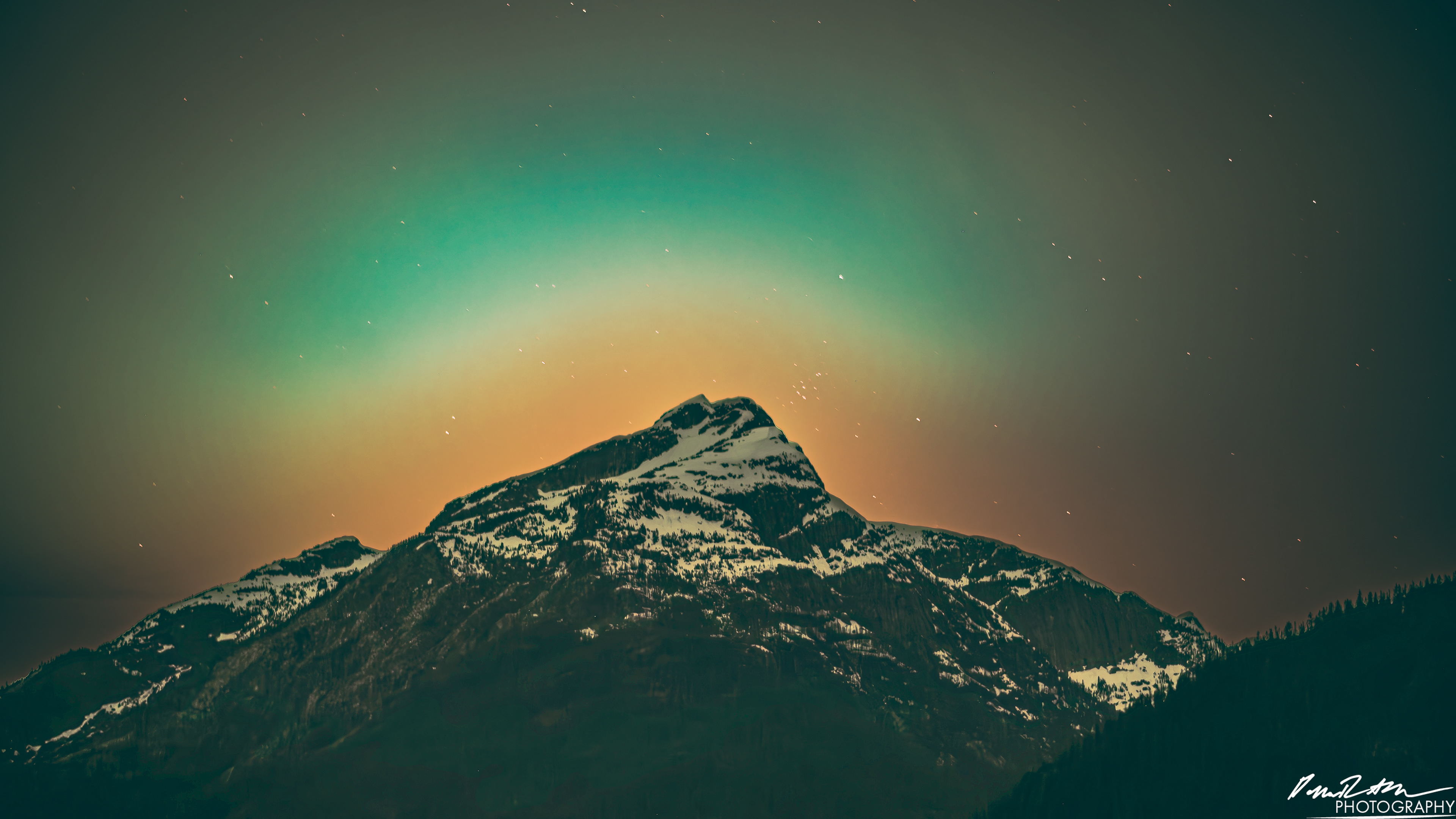 Aurora Borealis - Diablo Lake WA