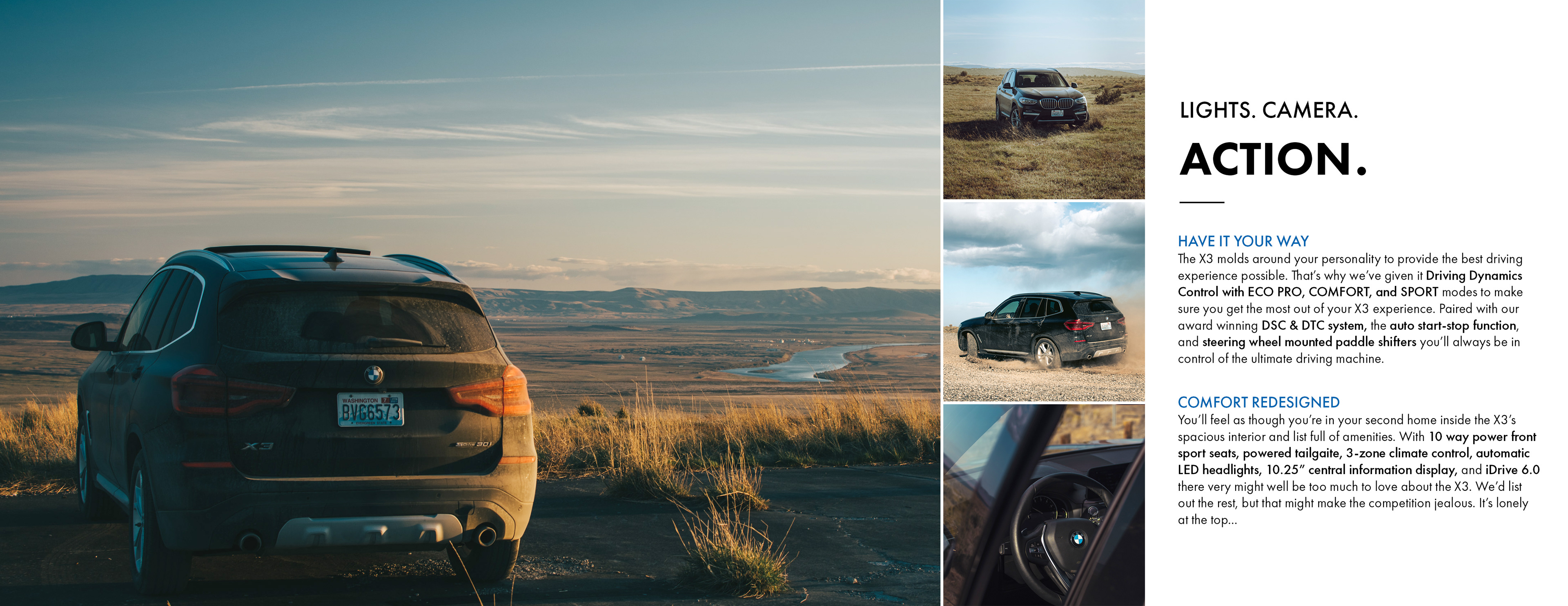 MOCK AD - 2020 BMW X3 S-Drive