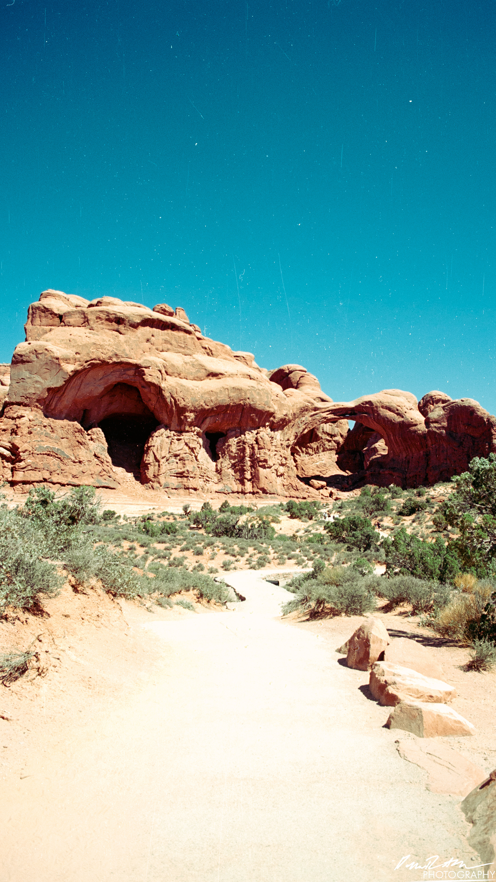 Arches on 35mm - Arches National Park