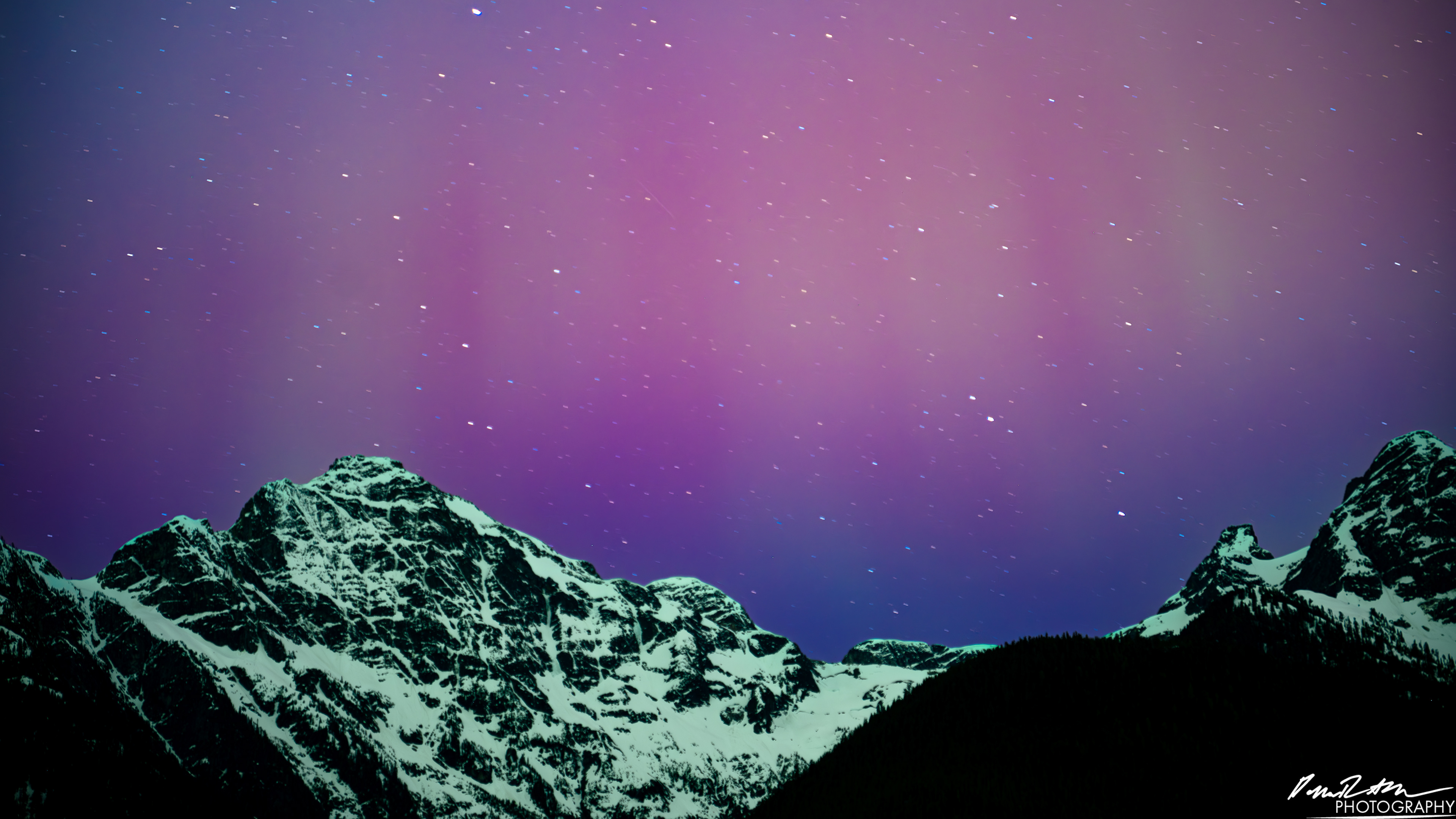 Aurora Borealis - Diablo Lake WA