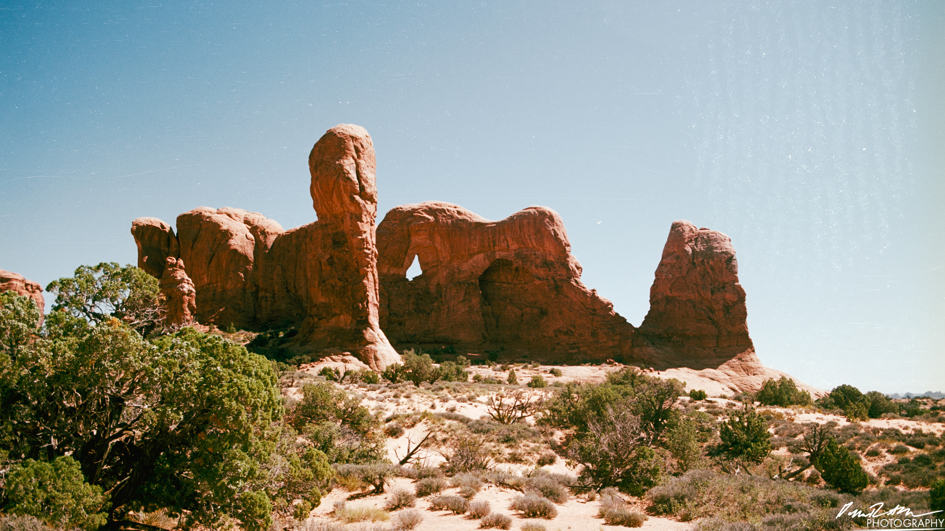 Arches on 35mm - Arches National Park