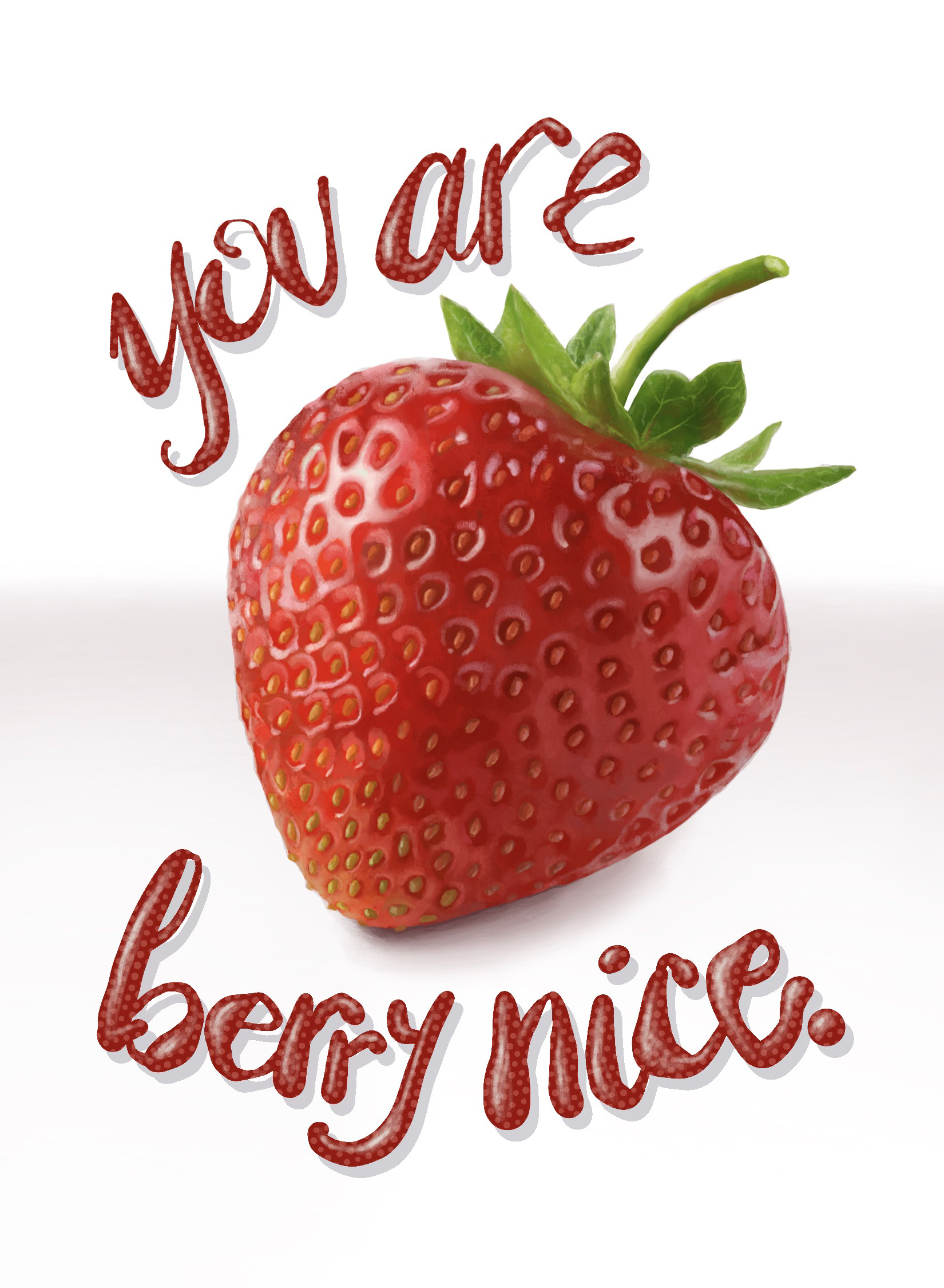 Berry Nice Greeting Card