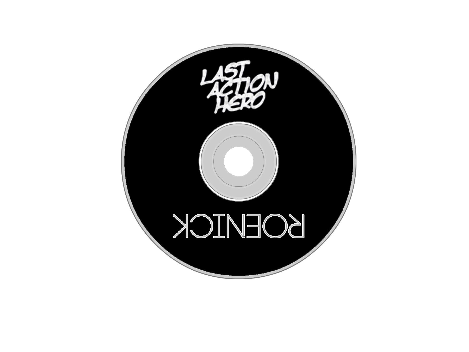 CD cover using Adobe Photoshop.