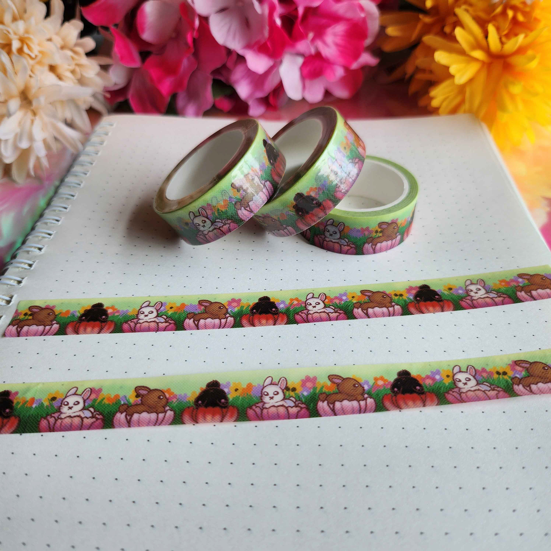Flower Bunnies Washi Tape (2023)