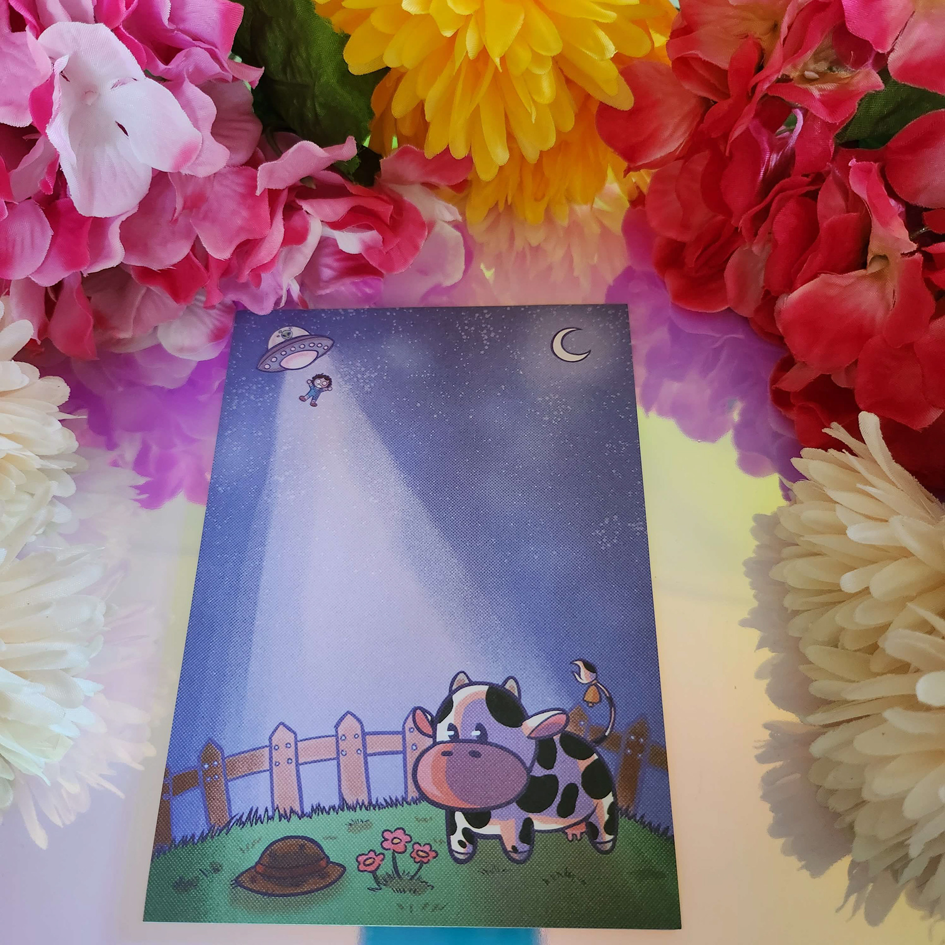 Alien Abduction A6 Notepad