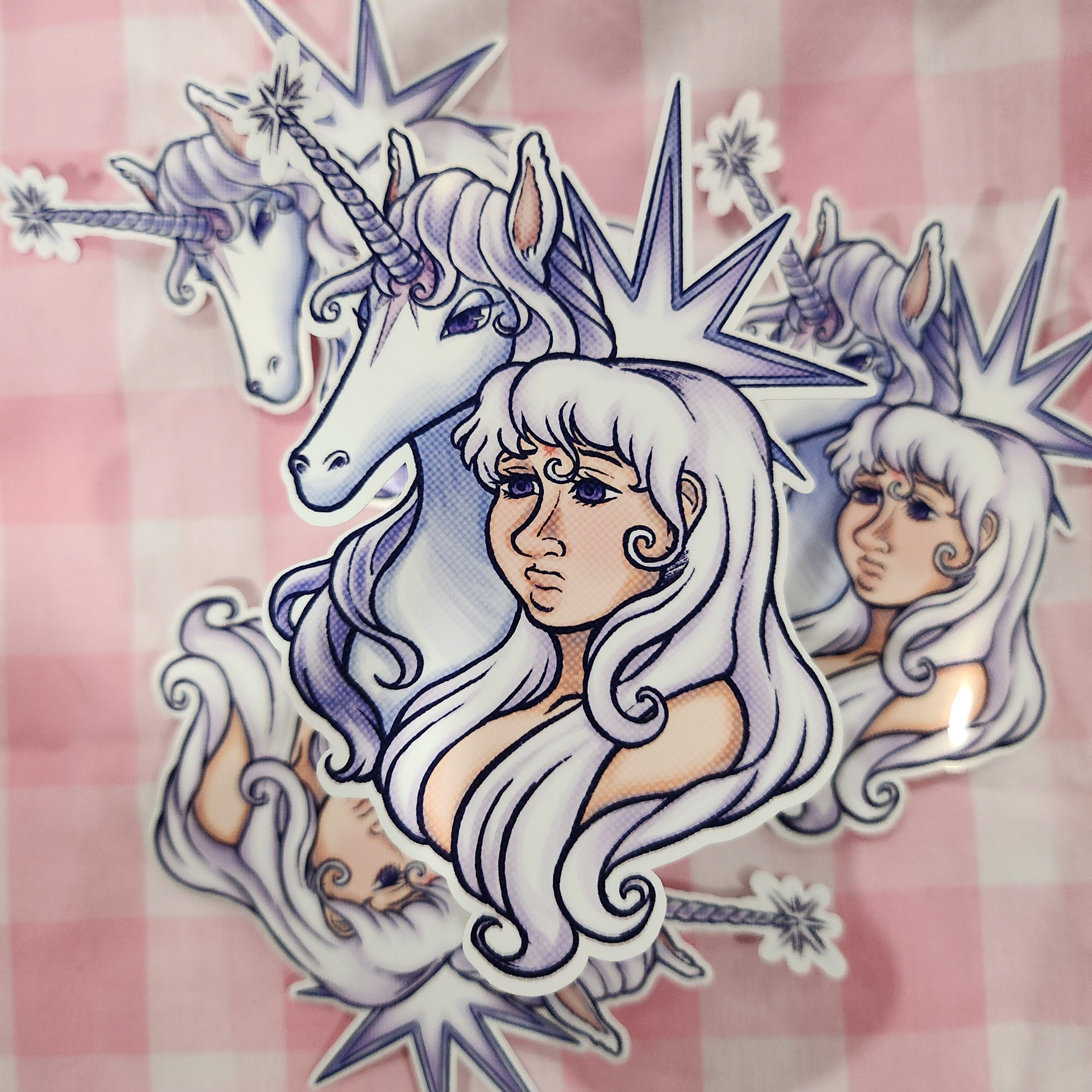 Lady Almathea & The UnicornsSticker