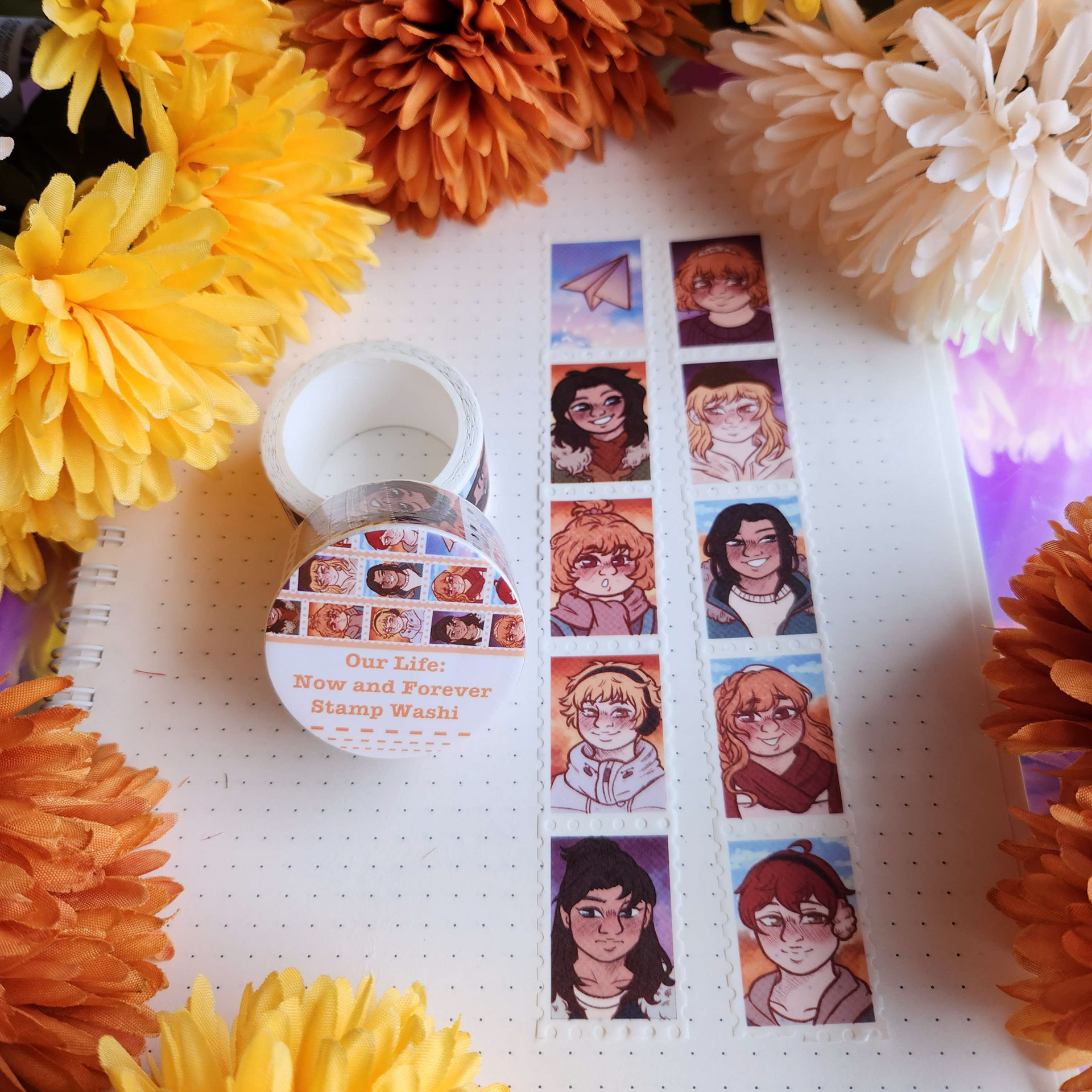Our Life 2 Stamp Washi Tape (2023)