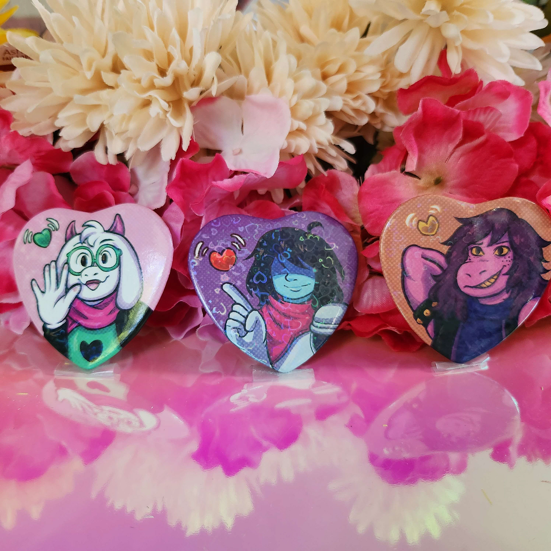Deltarune Buttons (2022)