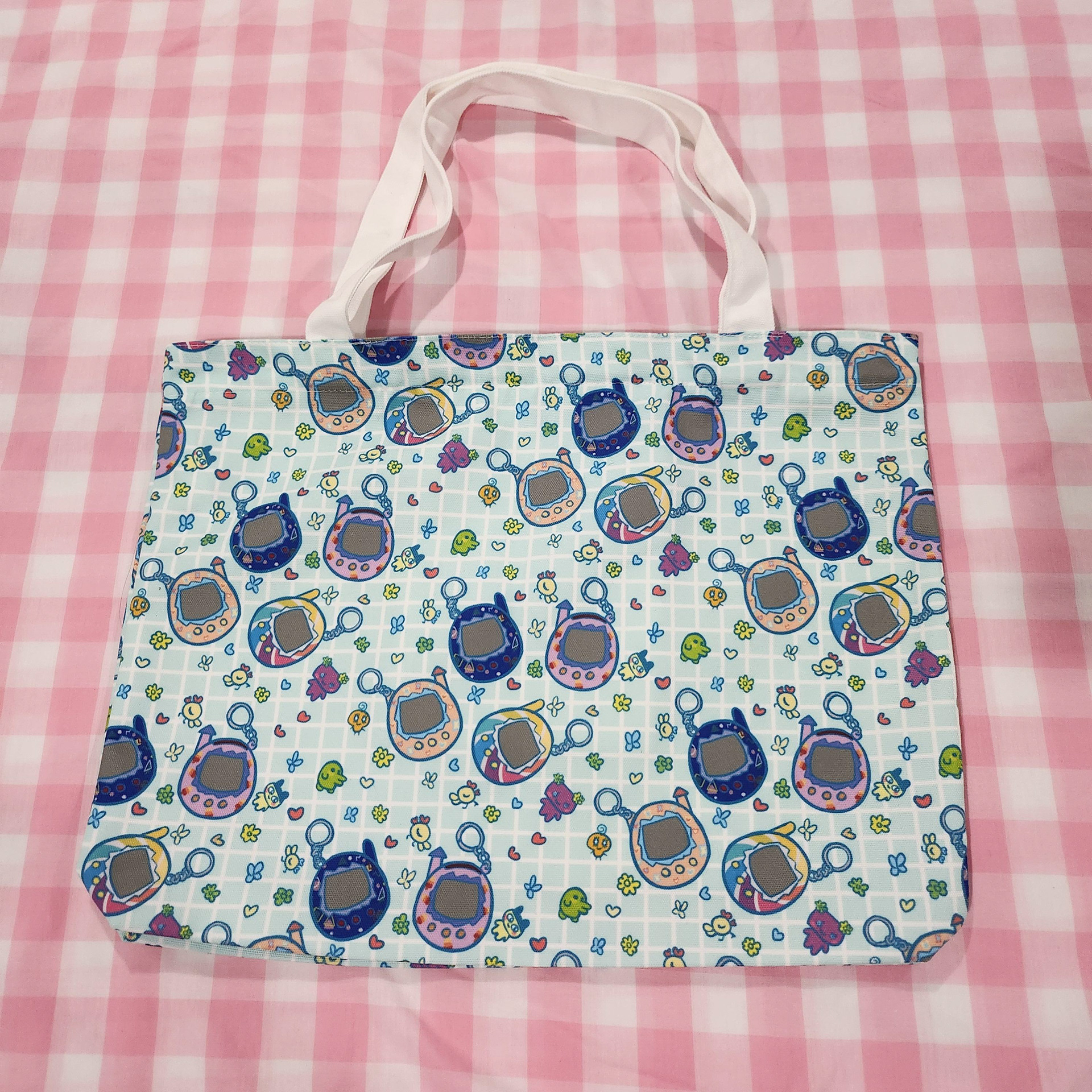 Tamagotchi Tote Bag