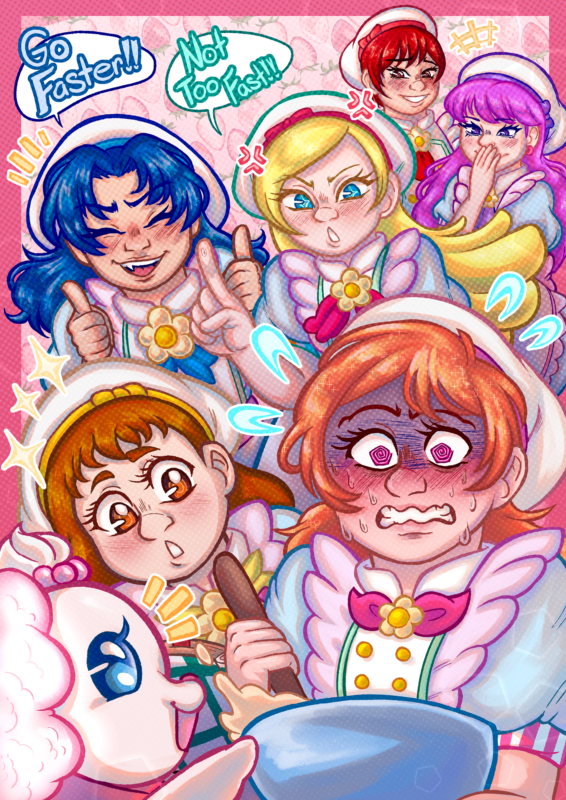 Kira Kira Pretty Cure a La Mode Zine Piece (2023)