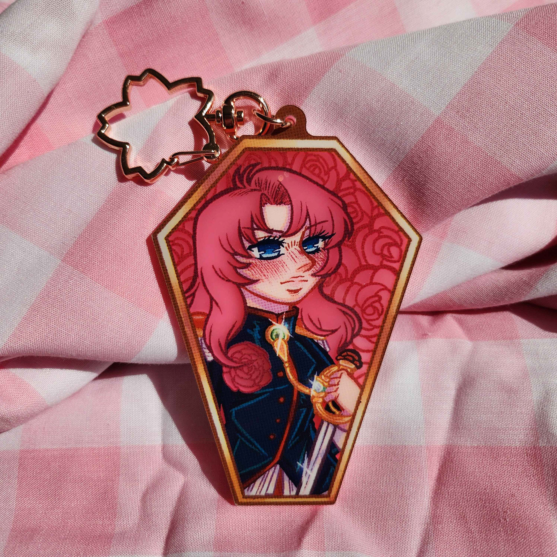 Pink Silhouette | RGU Glow in the Dark Charm