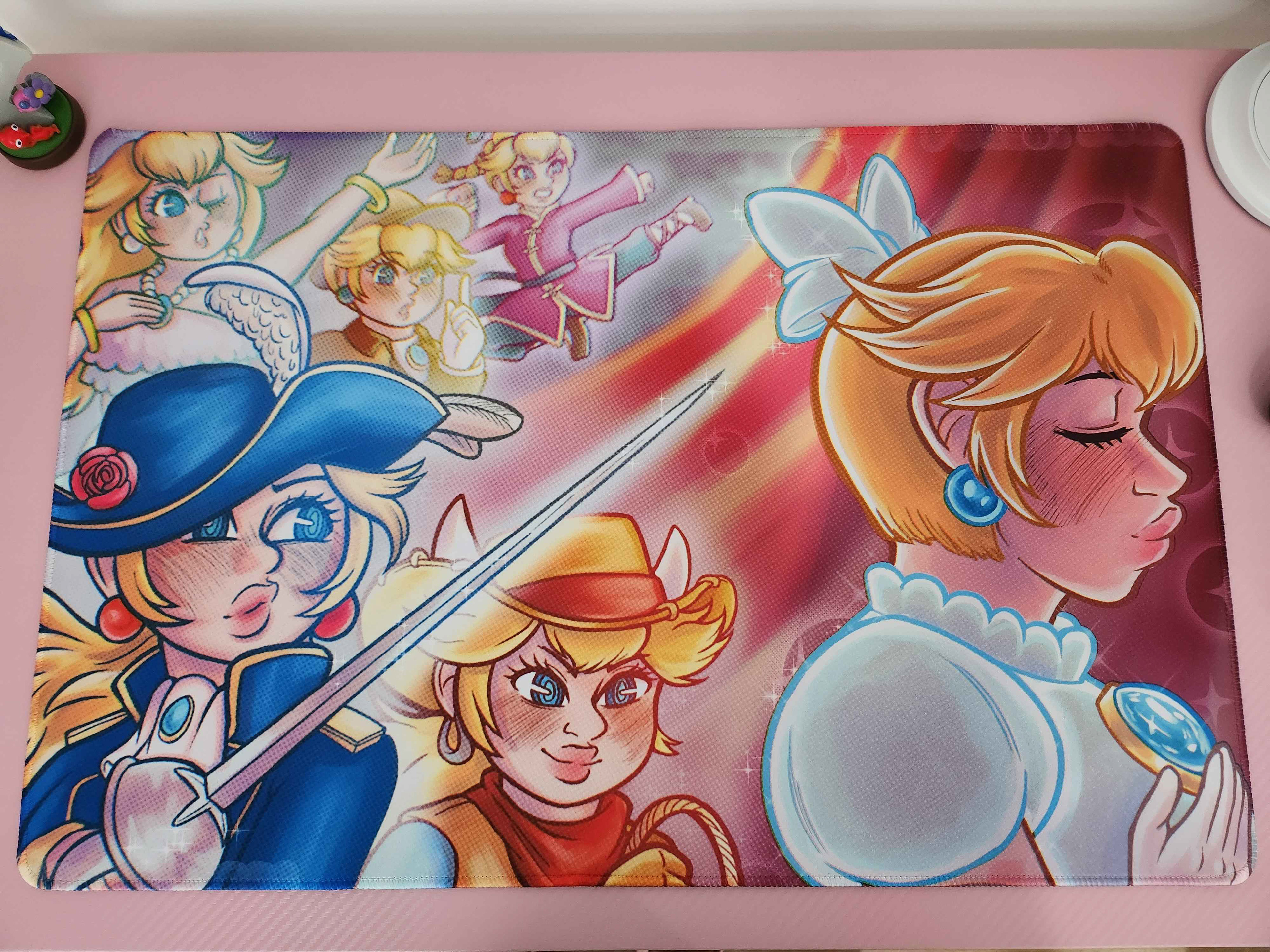 Princess Peach Showtime Deskmat