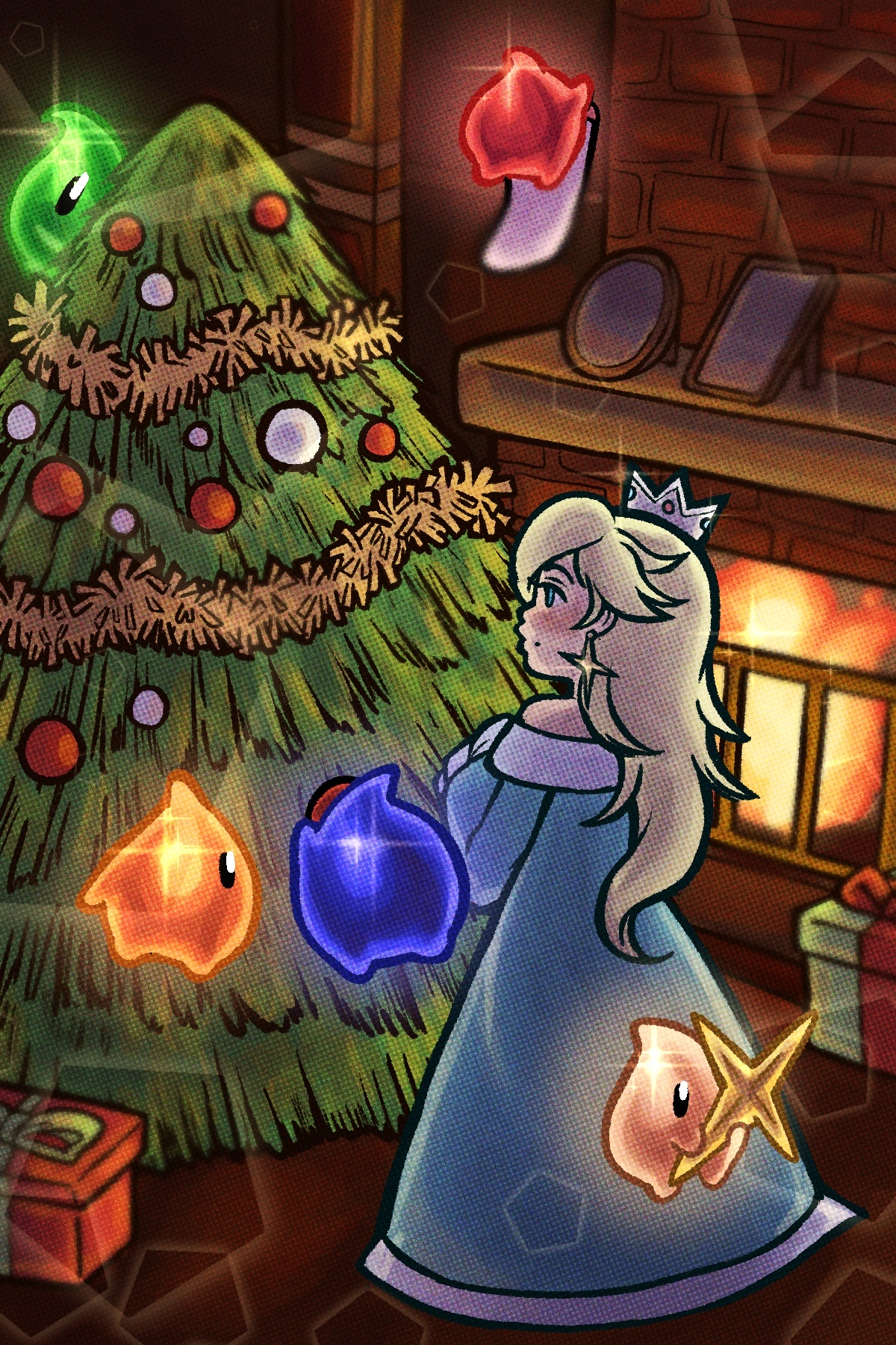 Christmas at the Observatory Mini Print (2025)