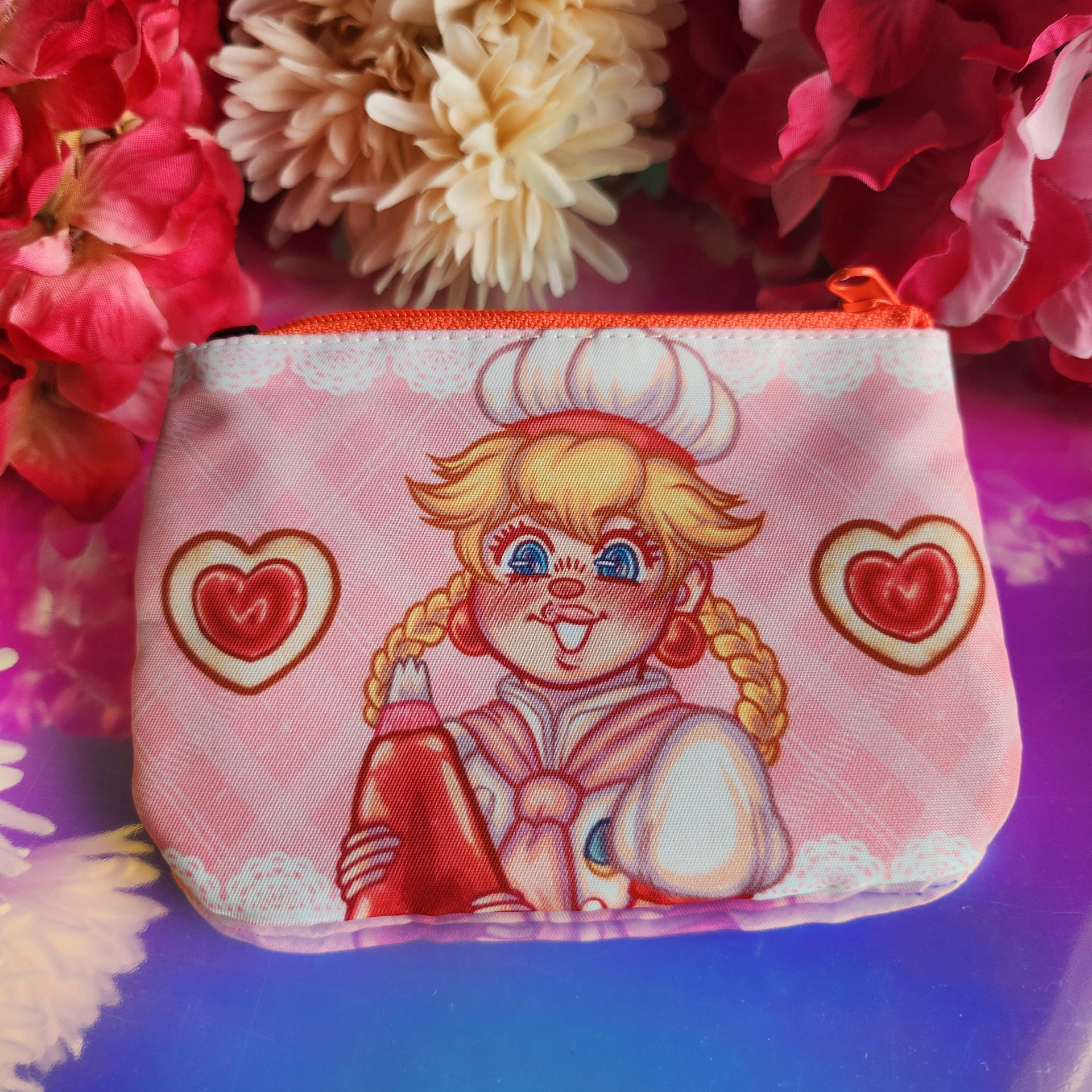 Patisserie Peach Coin Purse