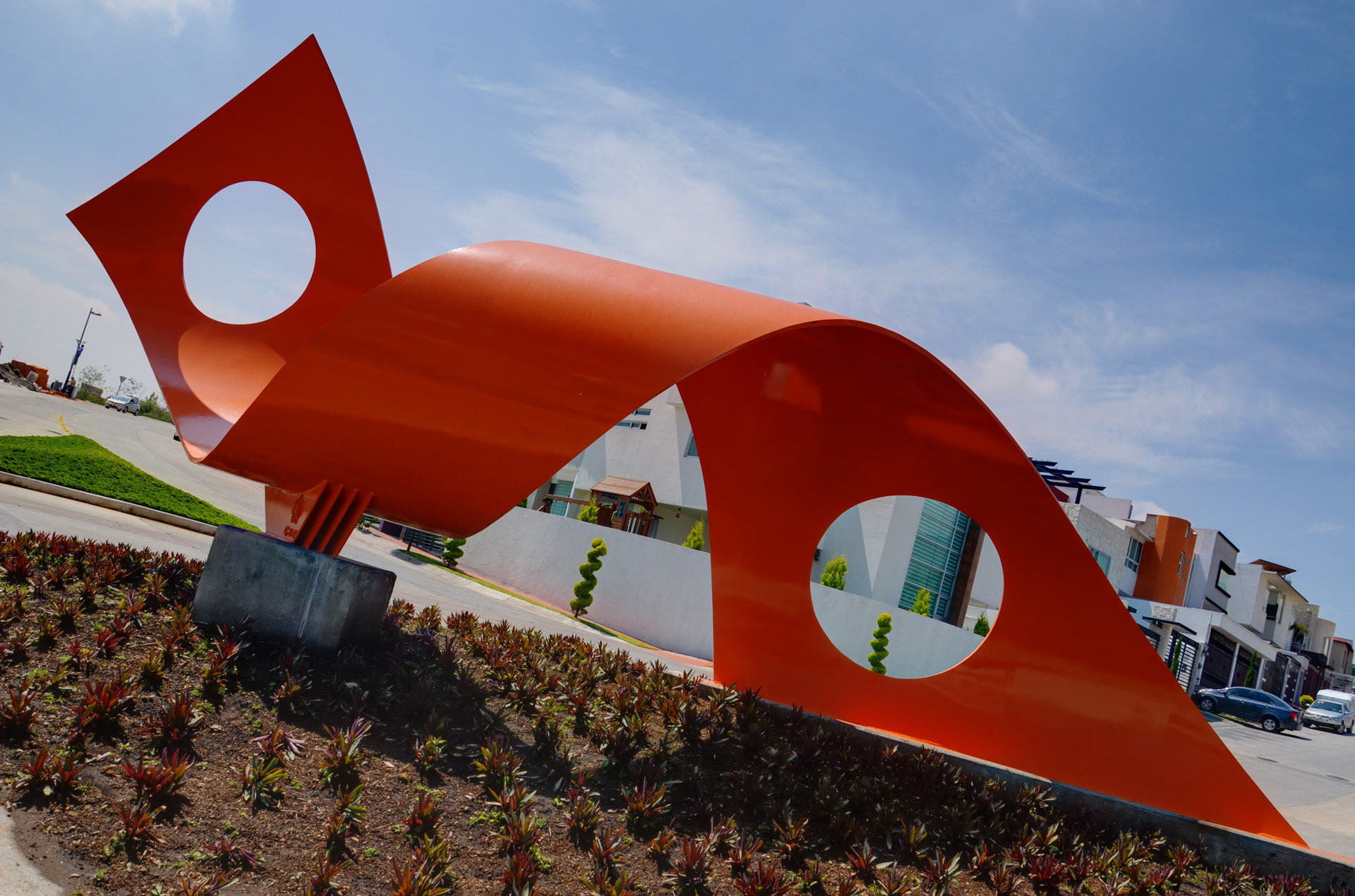 "Viento 3" Sculpture designed by Ar. Carlos B. Zetina