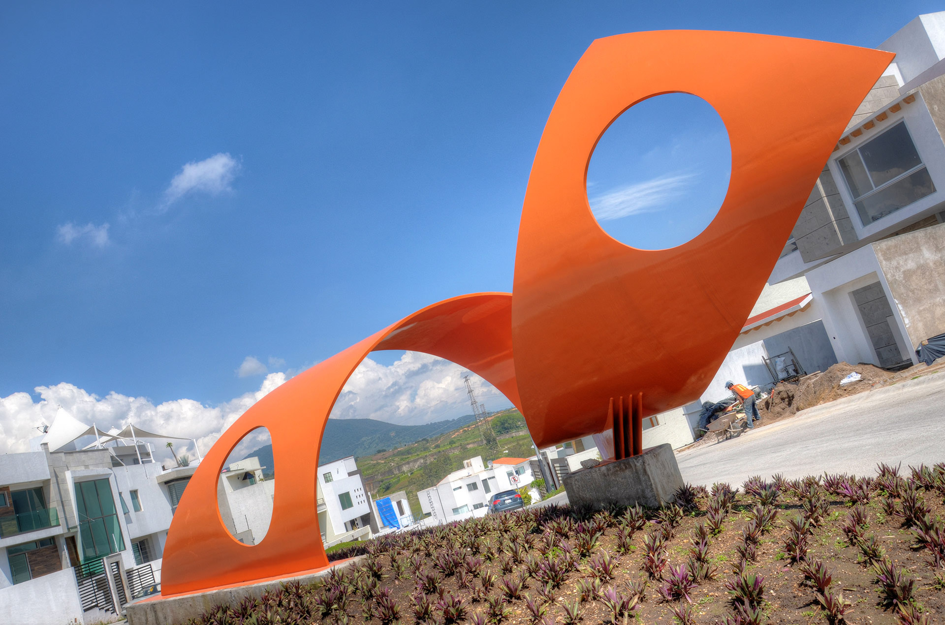 "Viento 3" Sculpture designed by Ar. Carlos B. Zetina