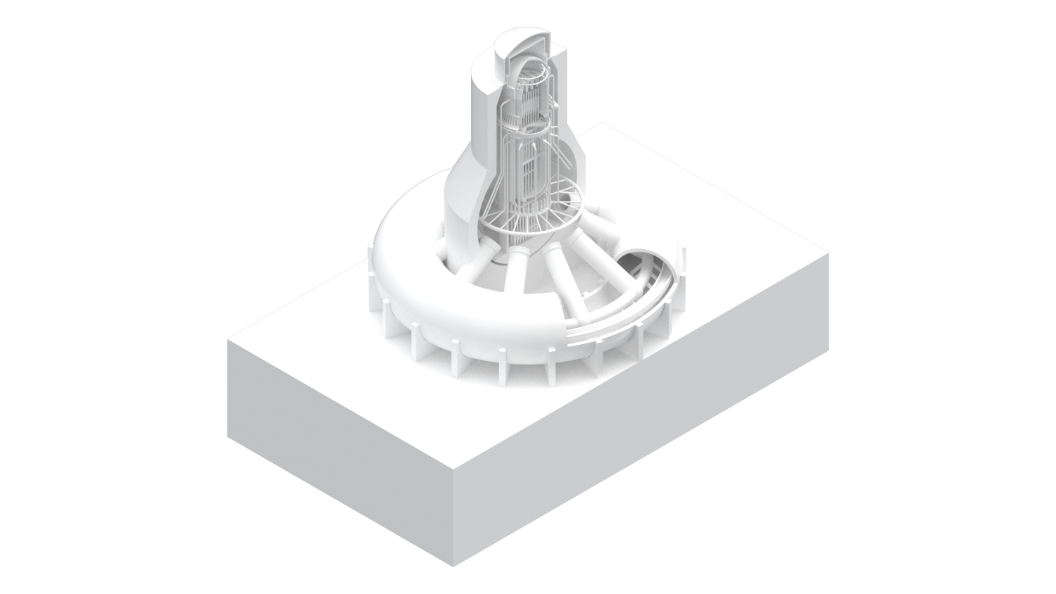 3D Model of a Nuclear Reactor for MUNET Museum