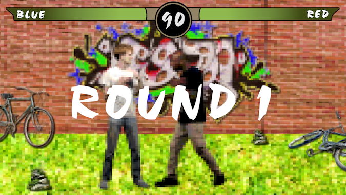 I added a “Round 1” title and a timer using a MOGRT that animates over time.