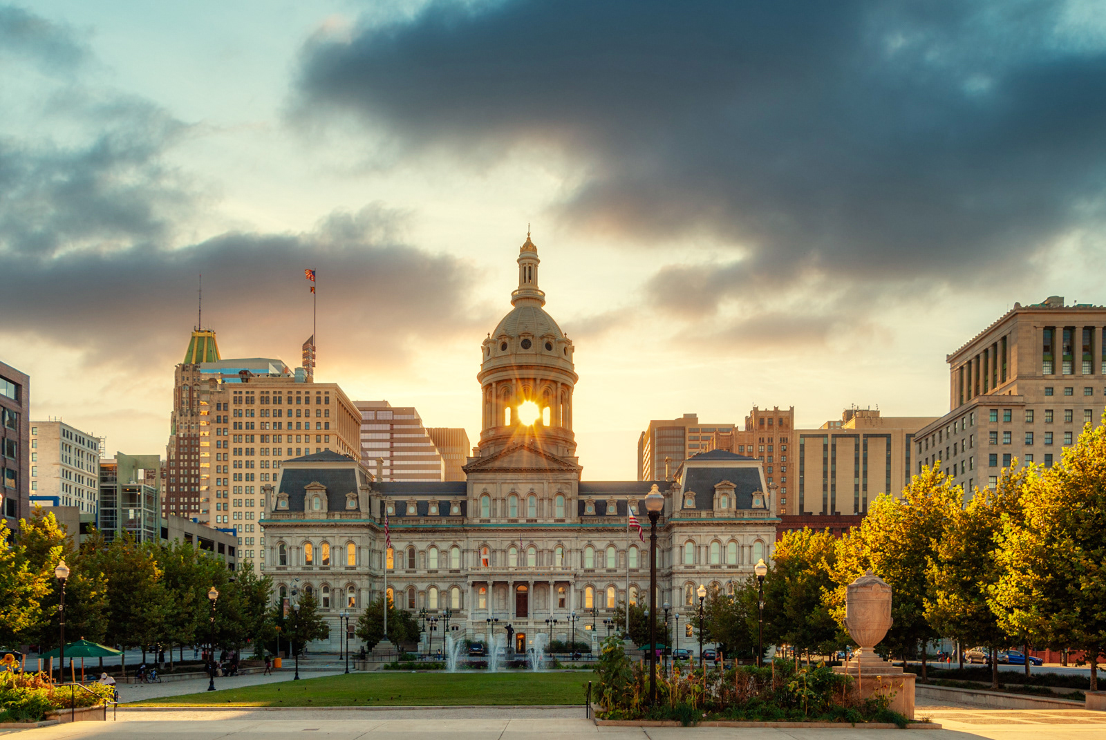 Baltimore City Hall | Settings: | iso 100 | 18mm | f/8 | 1/250 Sek. |