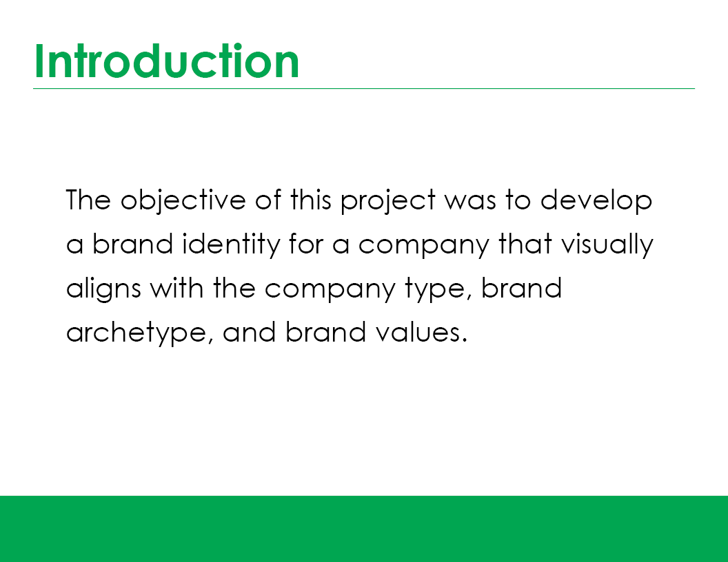 Mock Client Presentation | Pg 3