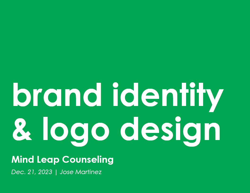 Mock Client Presentation | Pg 1