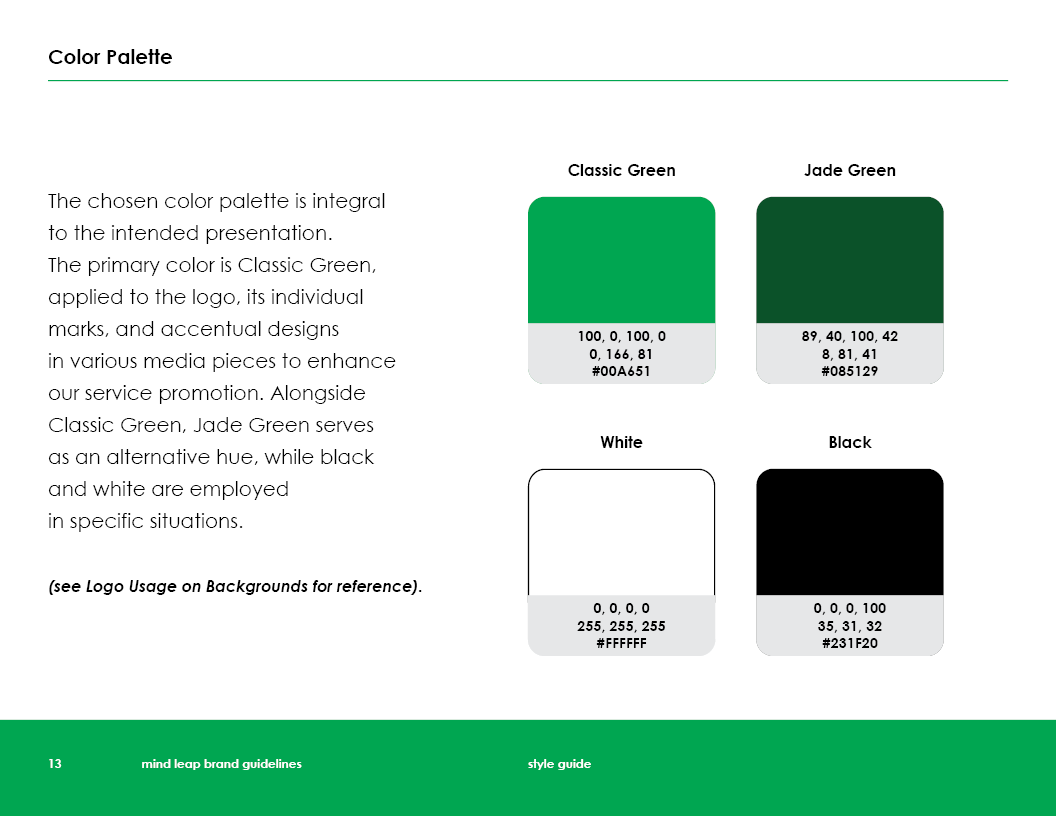 Brand Guide | Pg 13