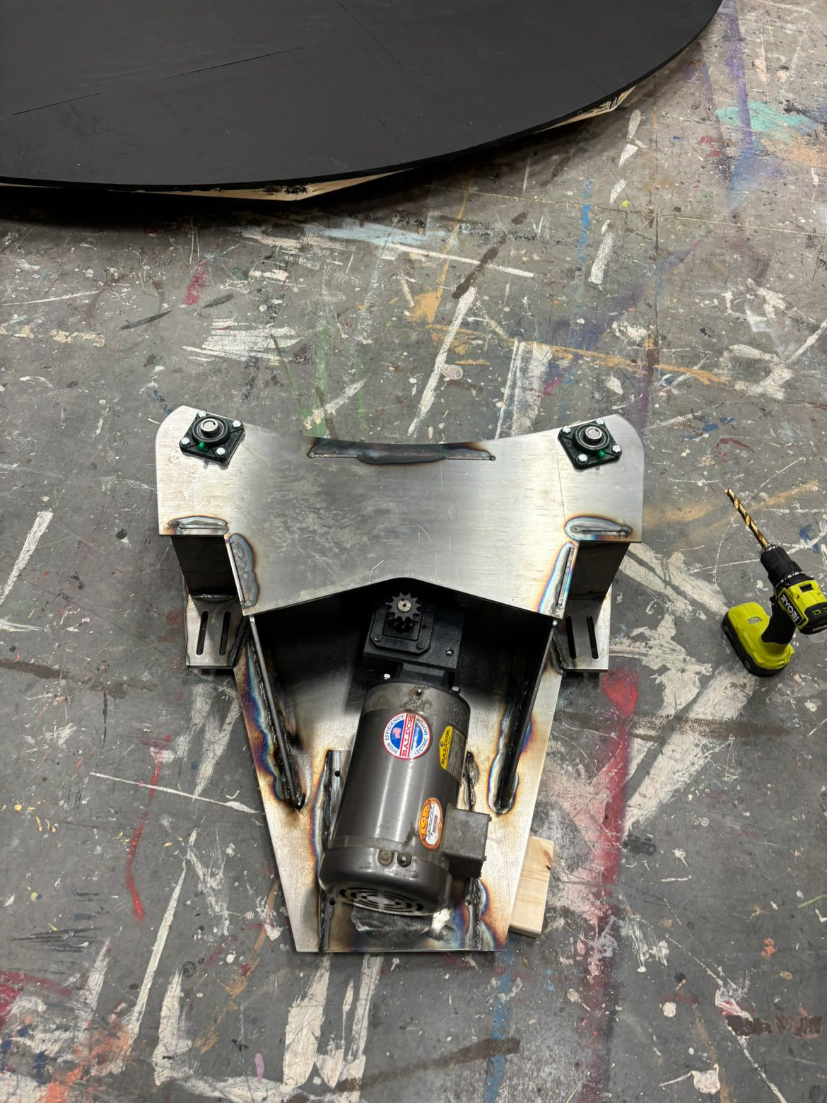 Motor Mount Required Modification to Motor Base for Compatibility