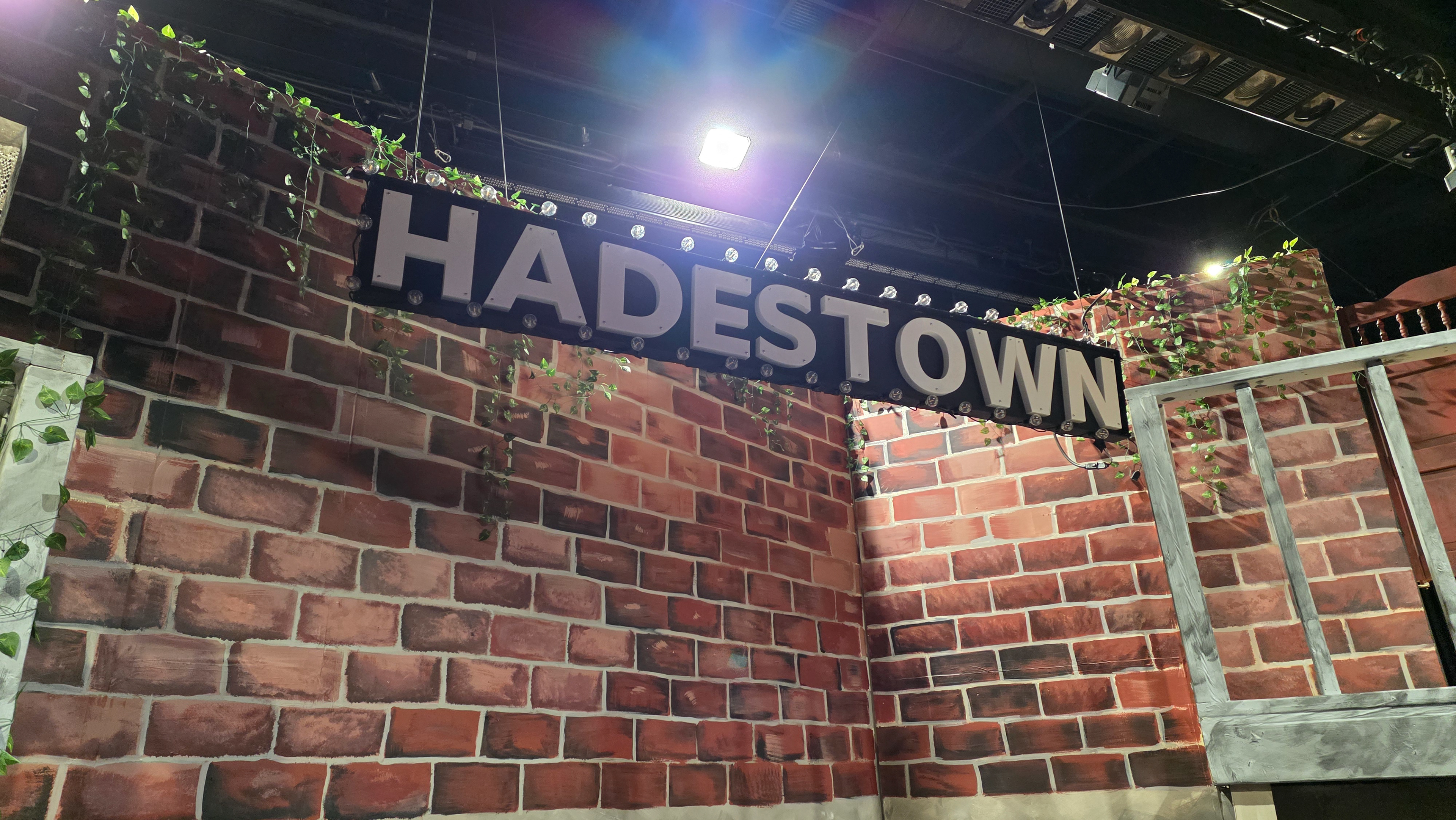 "HADESTOWN" Marquee Sign