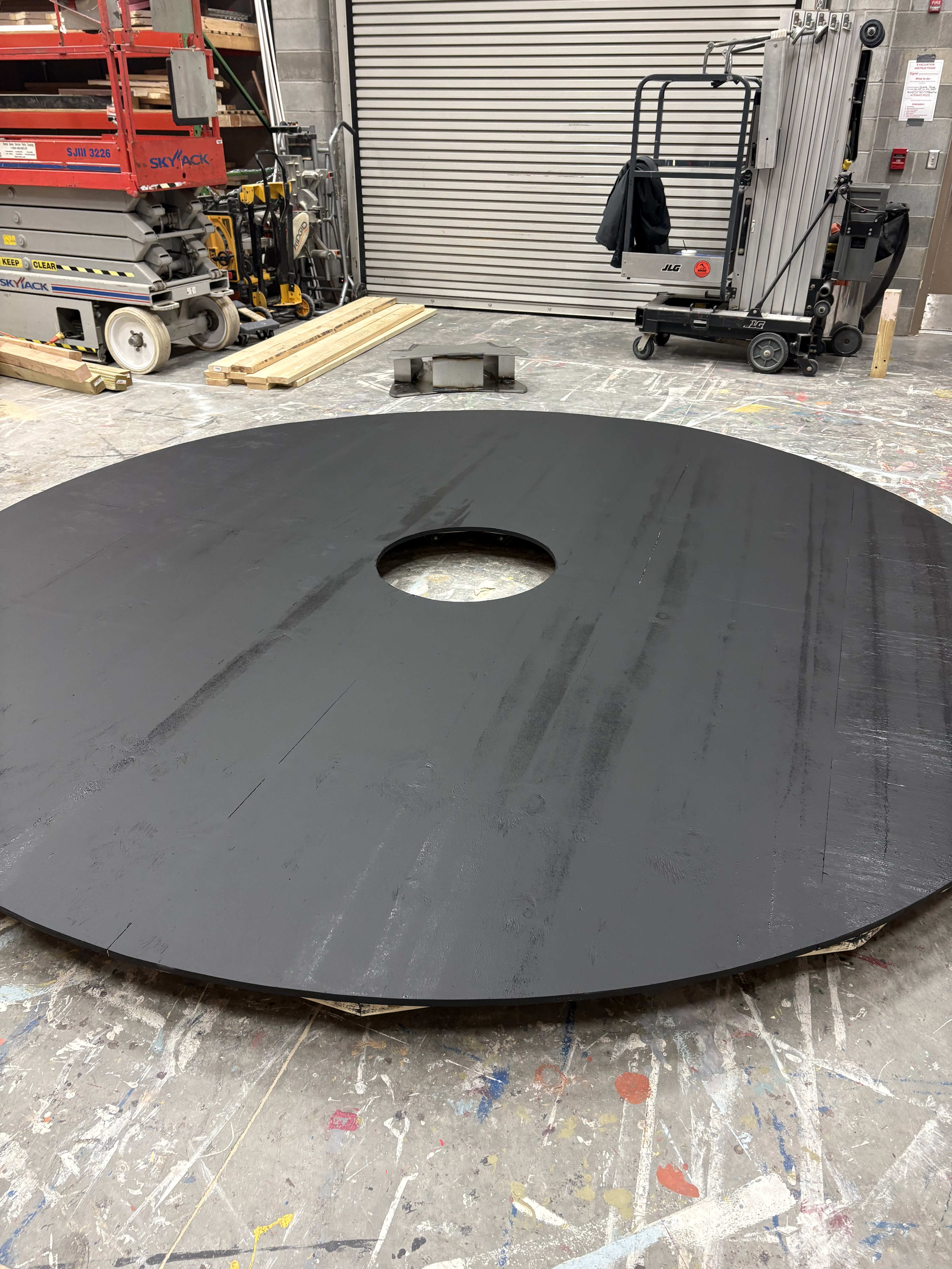 Structure Surface Prepped and Painted