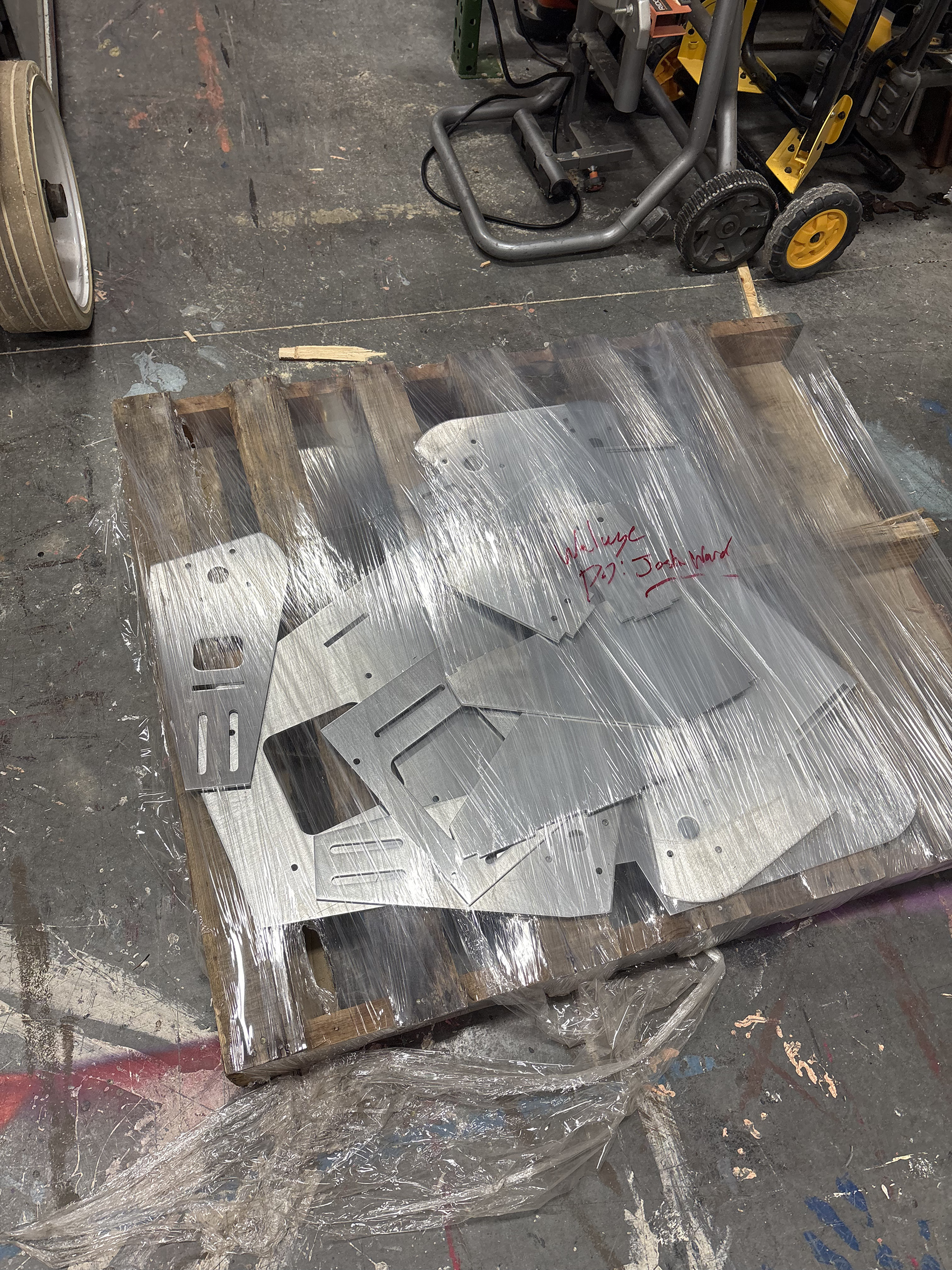 Custom Steel Parts Delivered