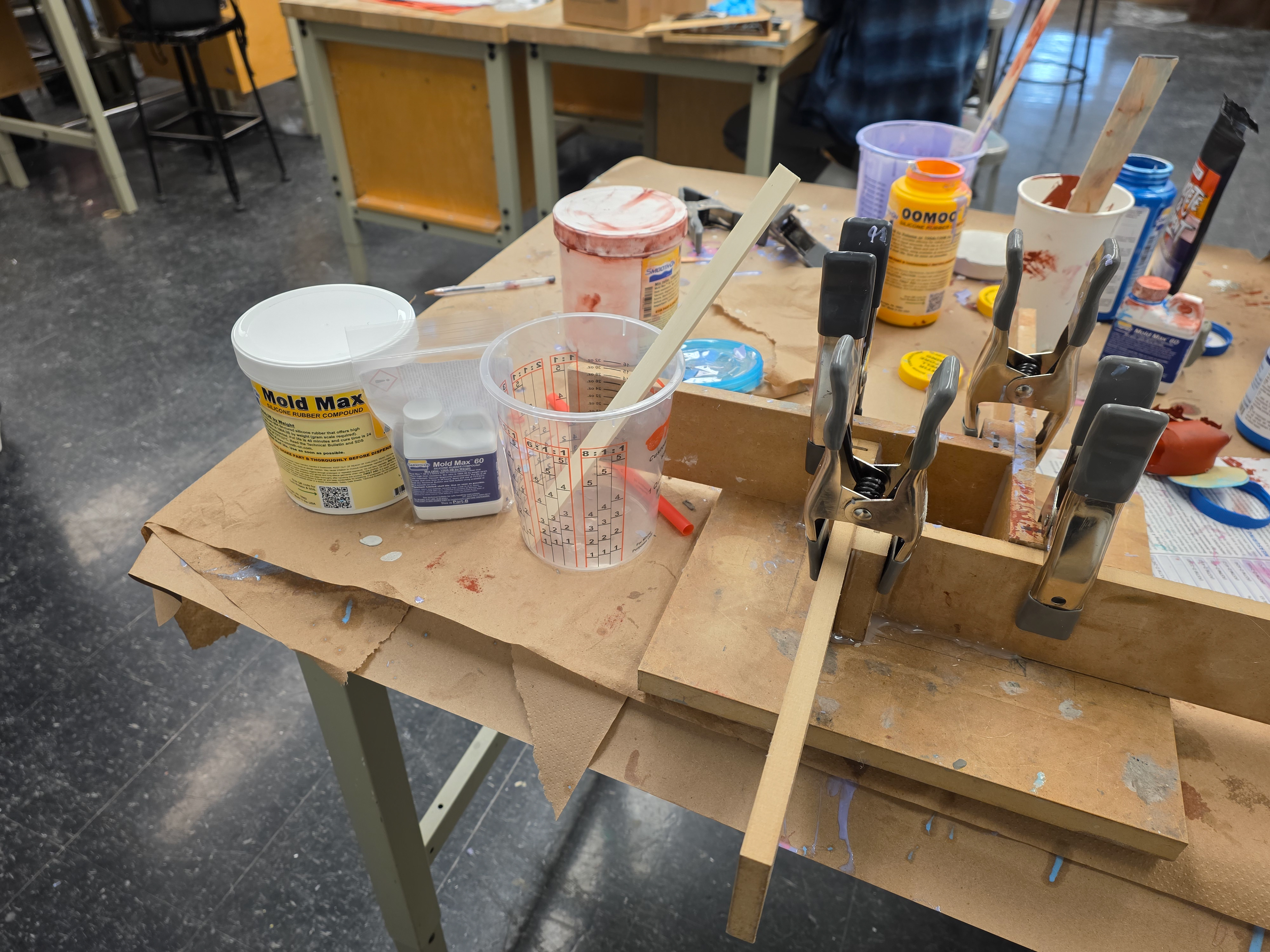 Preparing Mold Box