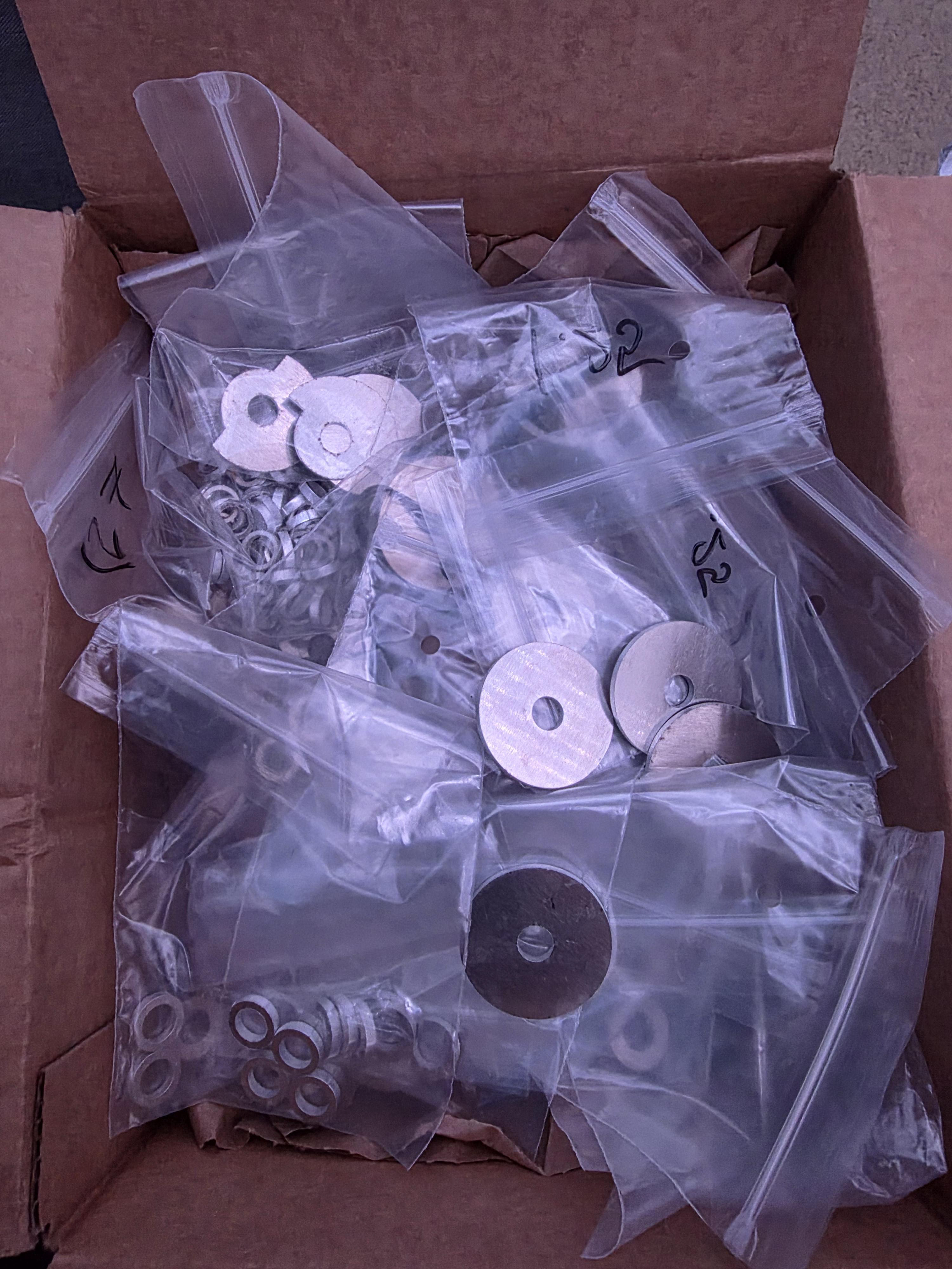 Parts Arrived from SendCutSend