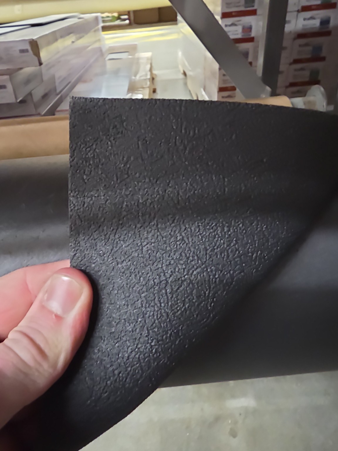 Rubber Material Used After Failure of Grip-tape