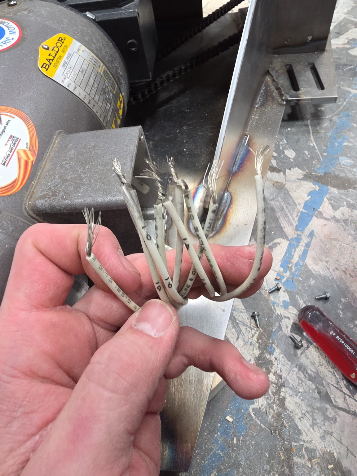 Wiring Diagram Did Not Account for Use of Alternative Drive Motors