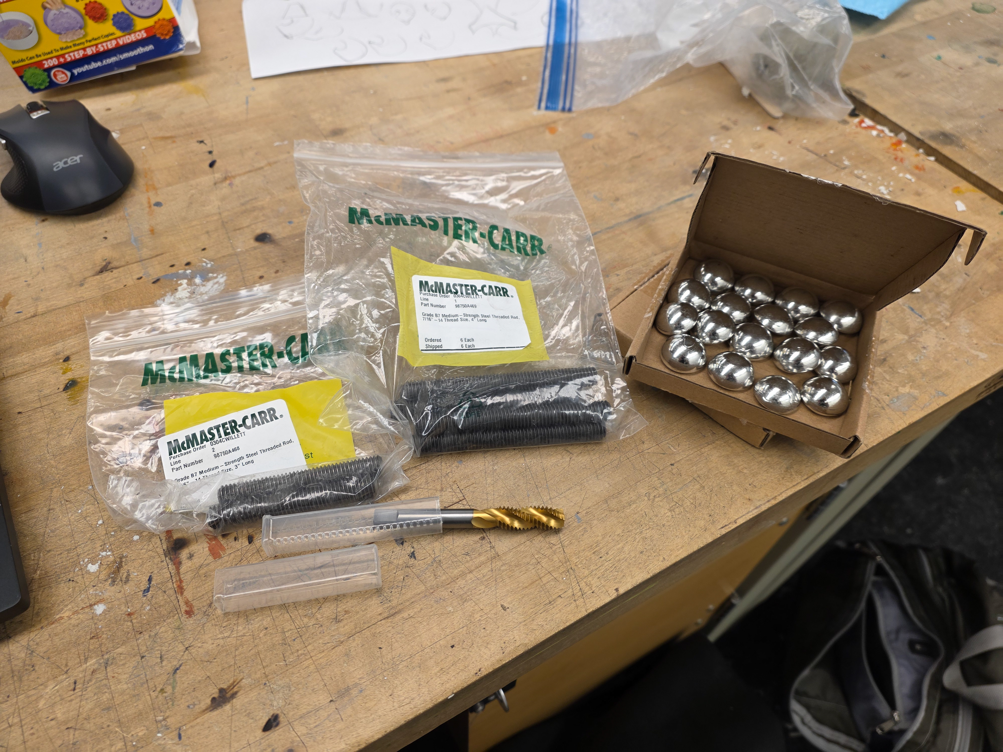 Ordered Materials Arrived