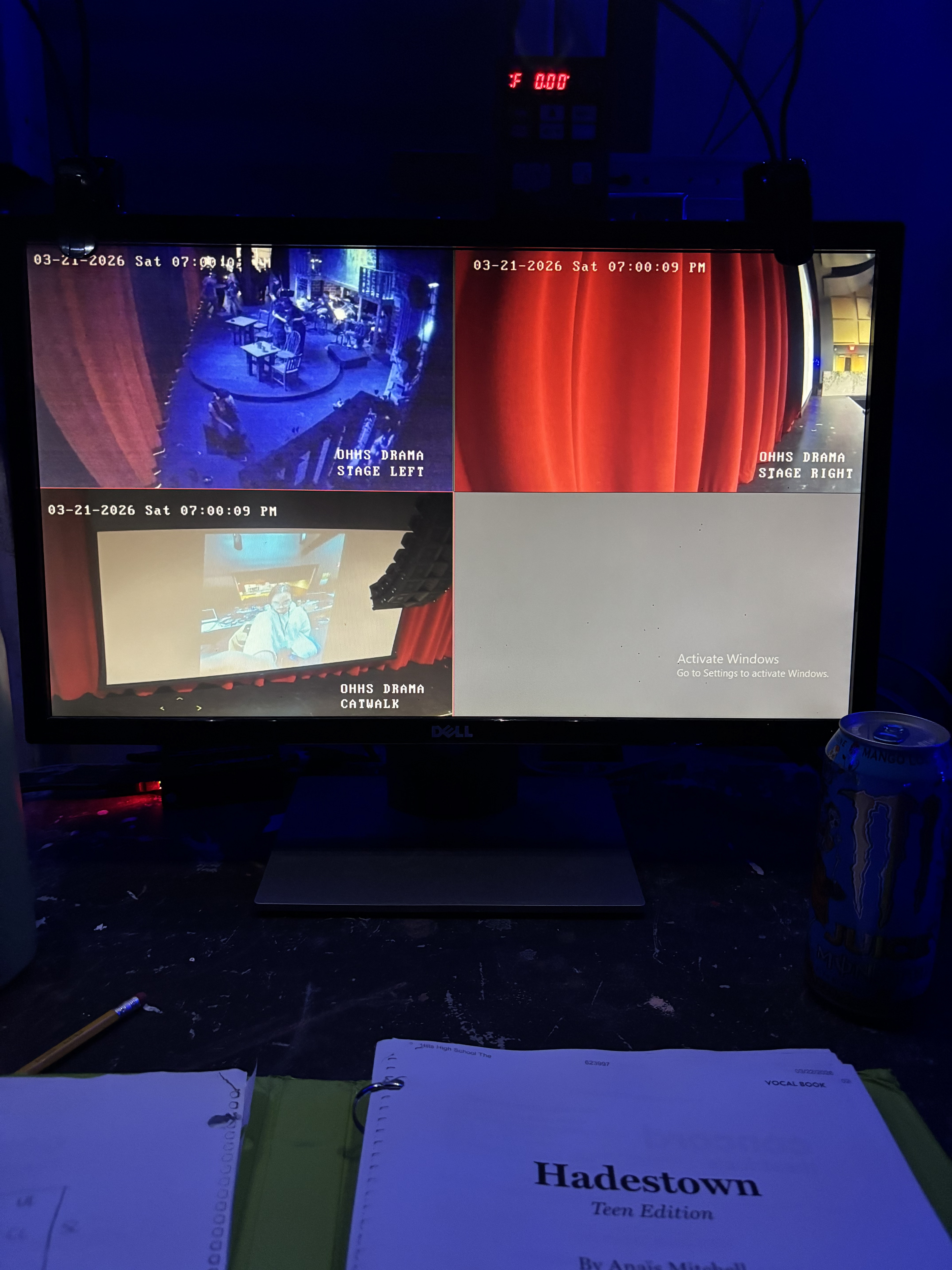 Feed in-use Pre-Performance